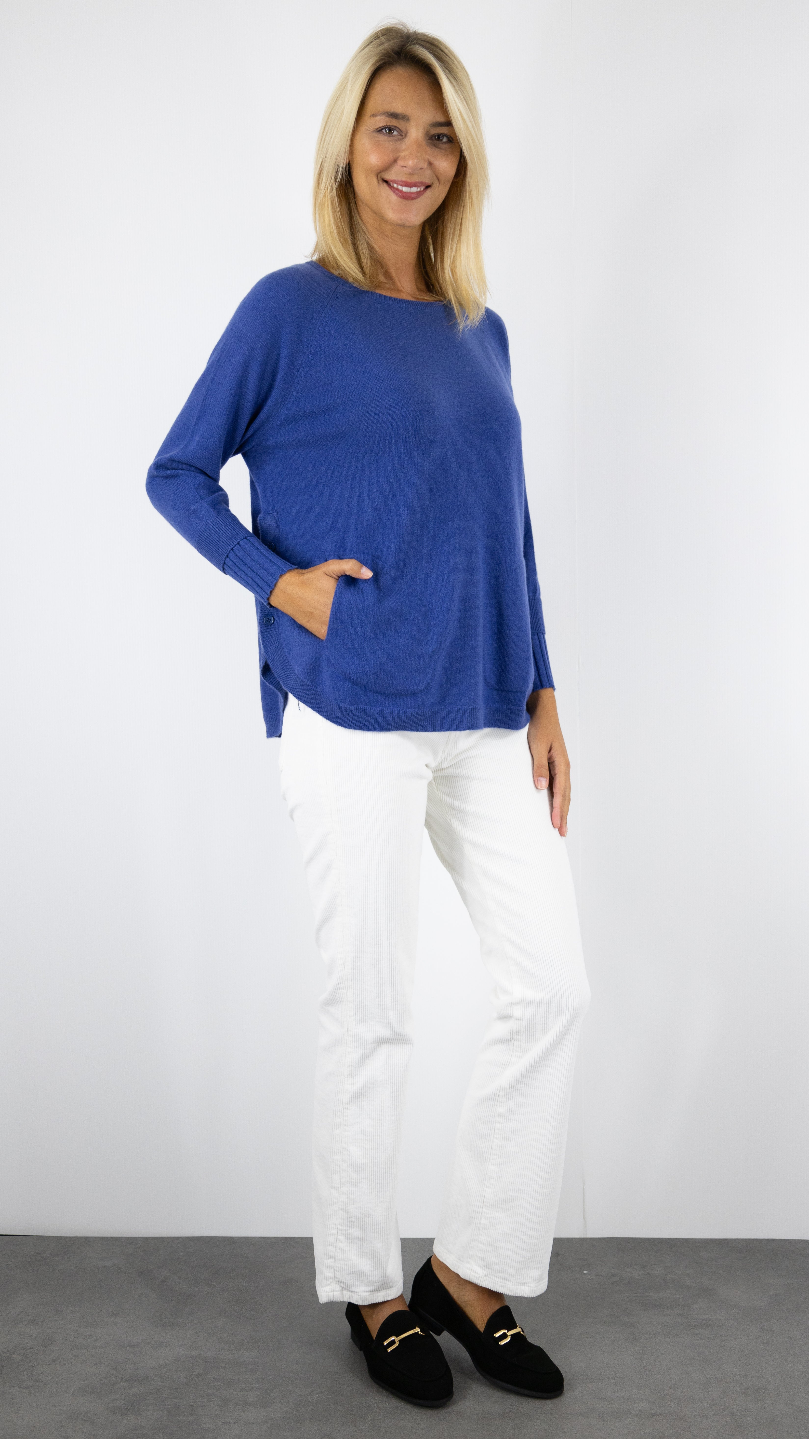 PULL EN CACHEMIRE ESTHEME WES2277H#COLOR_1358/ATLANTIS INDIGO