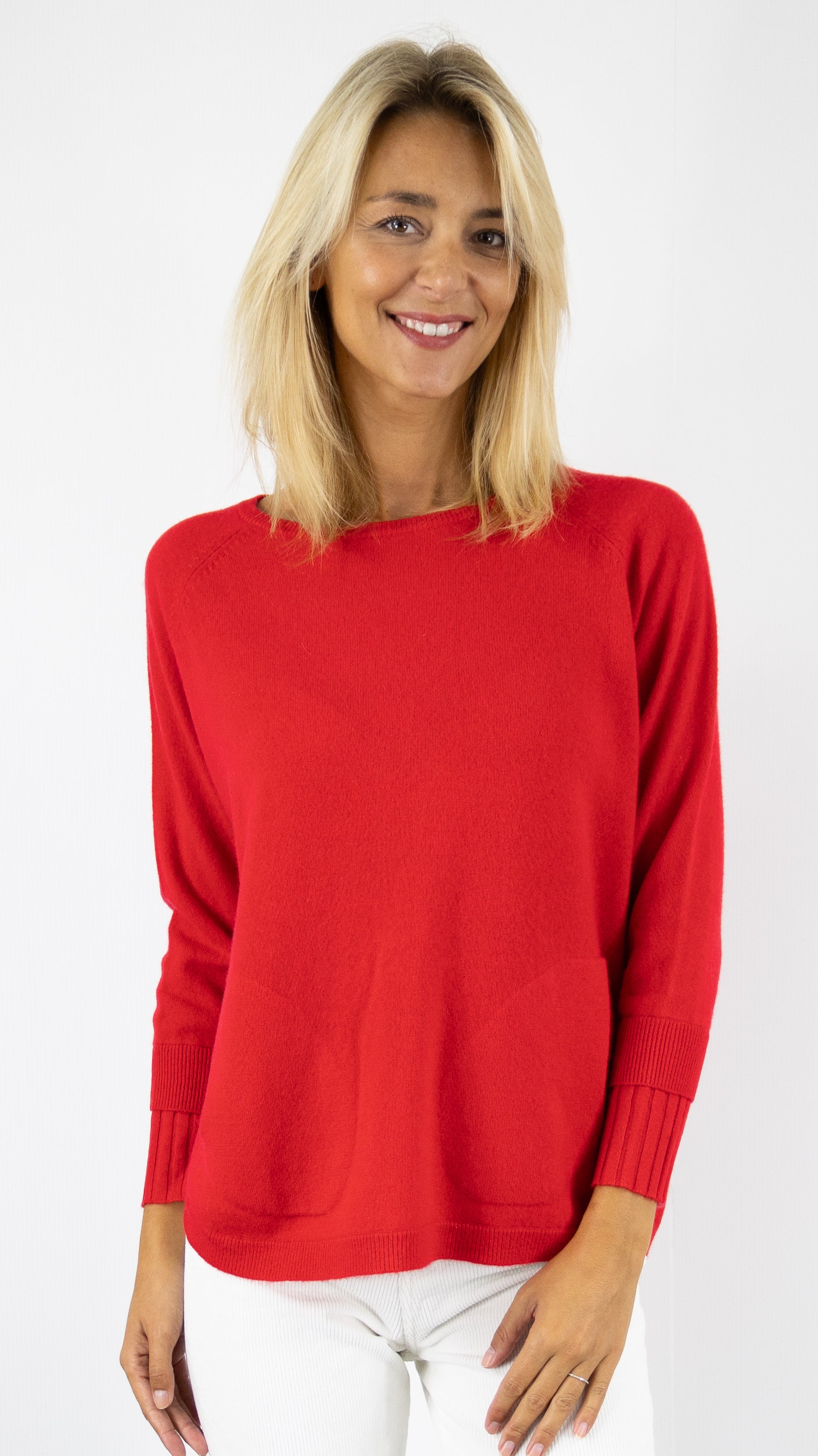 PULL EN CACHEMIRE ESTHEME WES2277H#COLOR_1342/SCARLET ROUGE