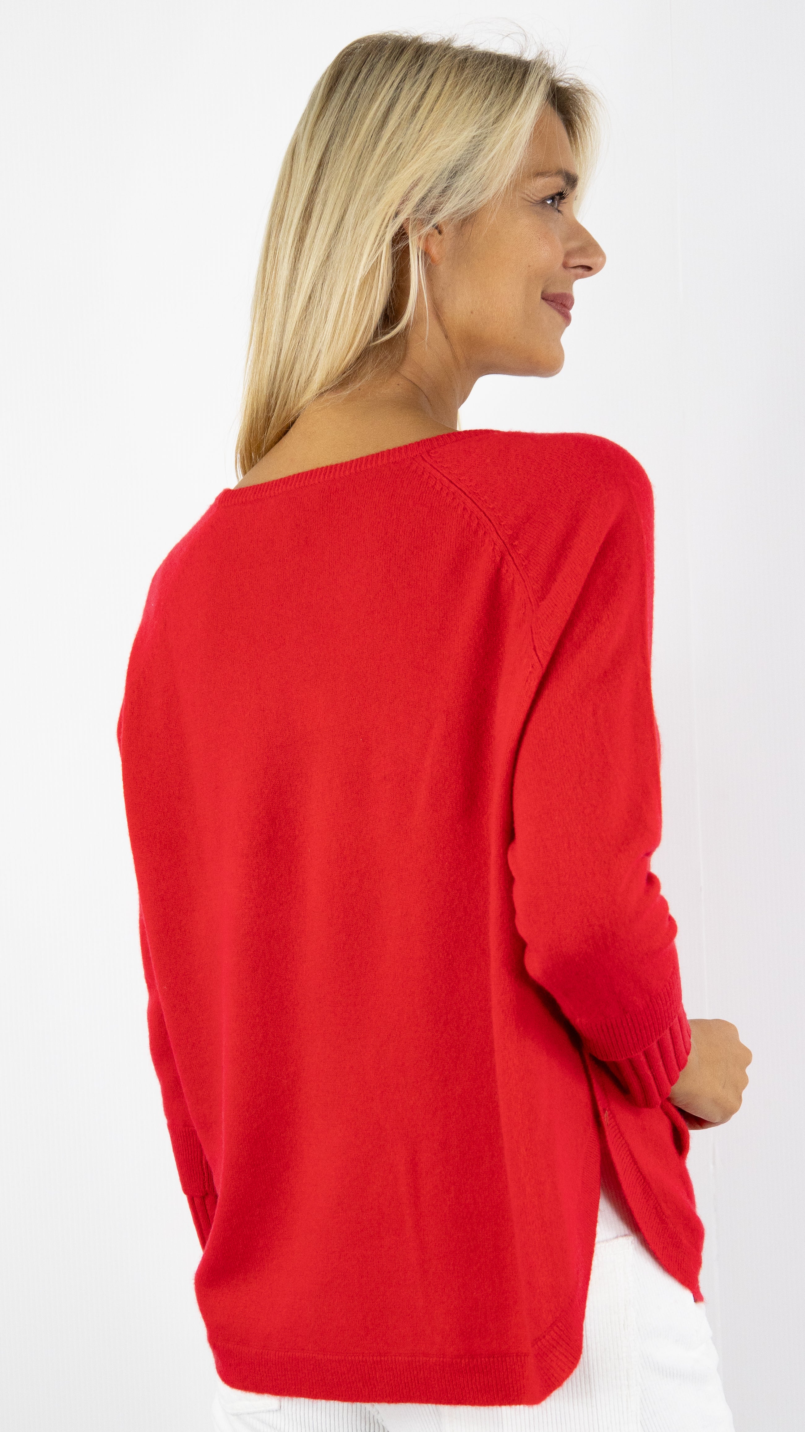 PULL EN CACHEMIRE ESTHEME WES2277H#COLOR_1342/SCARLET ROUGE