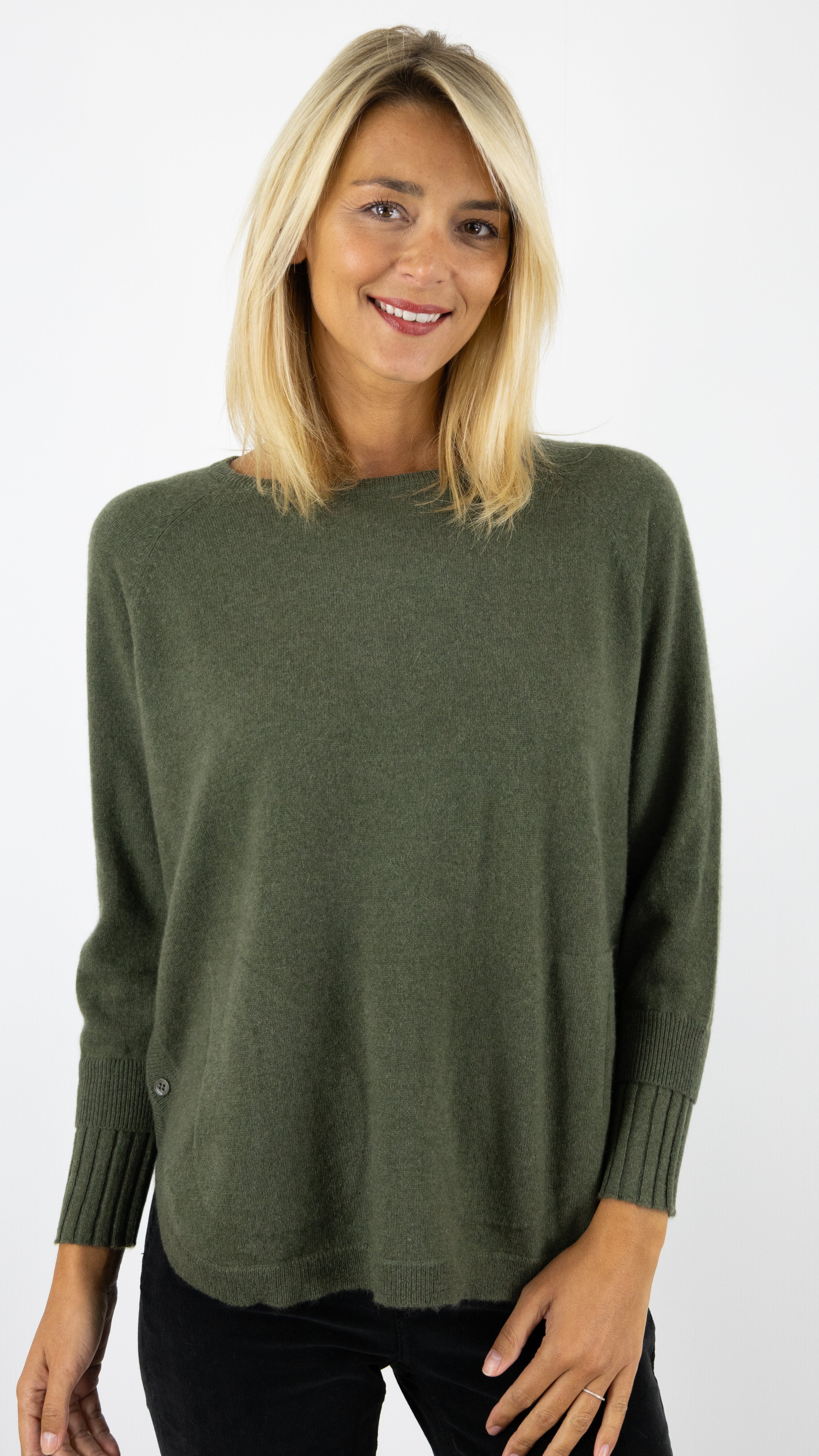 PULL EN CACHEMIRE ESTHEME WES2277H#COLOR_2109/VEGETAL