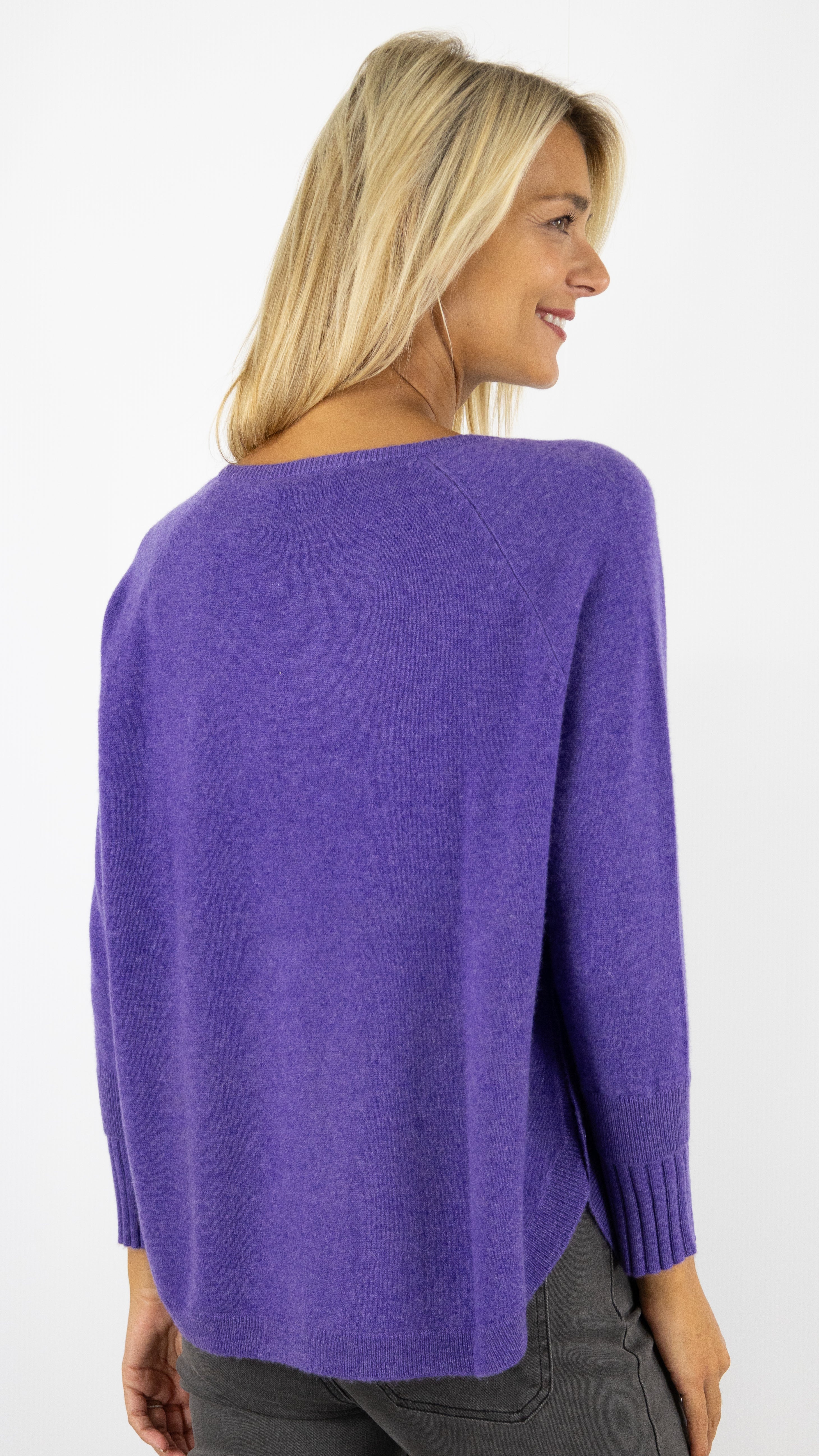 PULL EN CACHEMIRE ESTHEME WES2277H#COLOR_1345/VIOLETTE