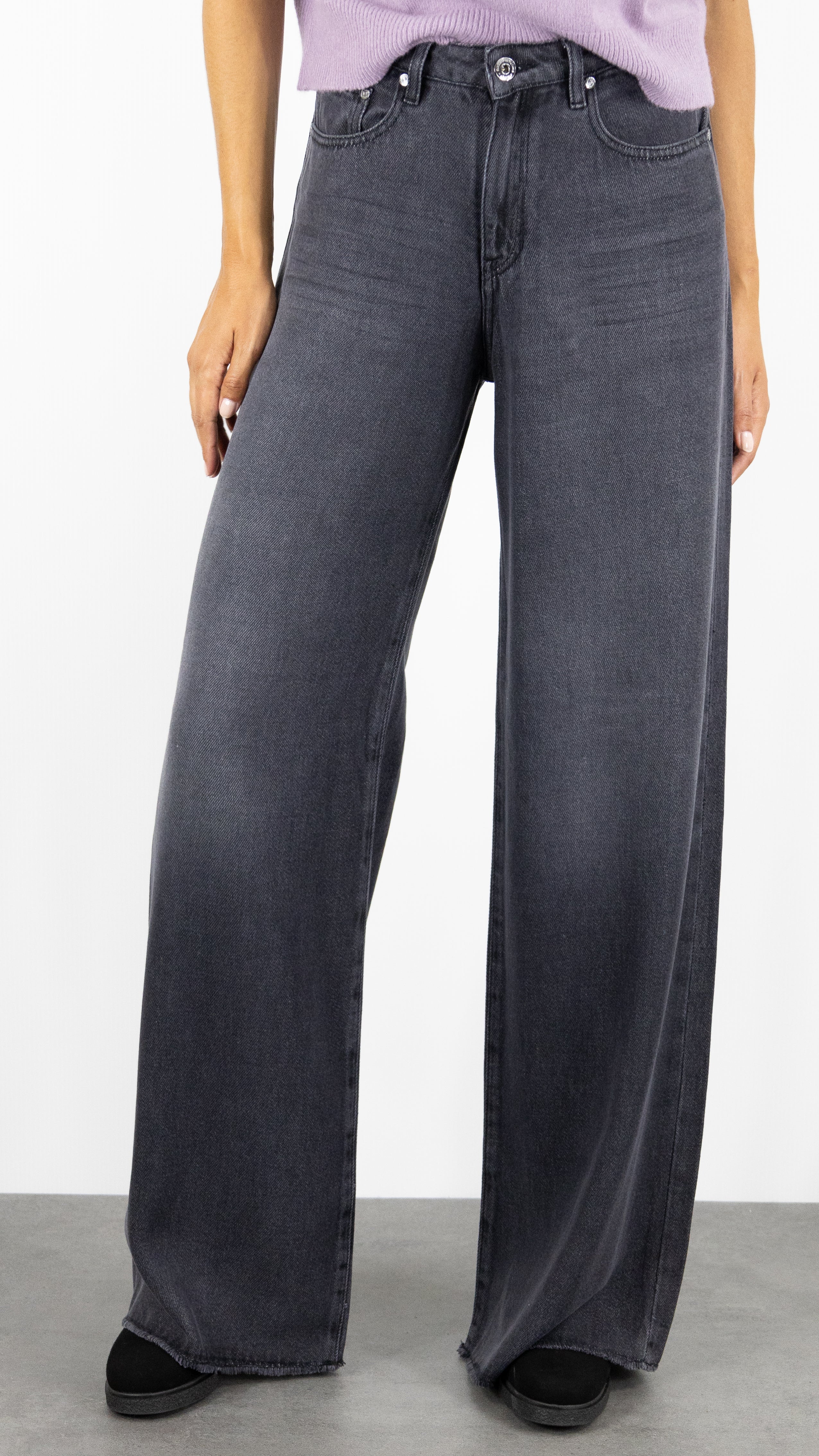 JEANS DENIM STUDIO JUDE TENCEL BLACK DENIM