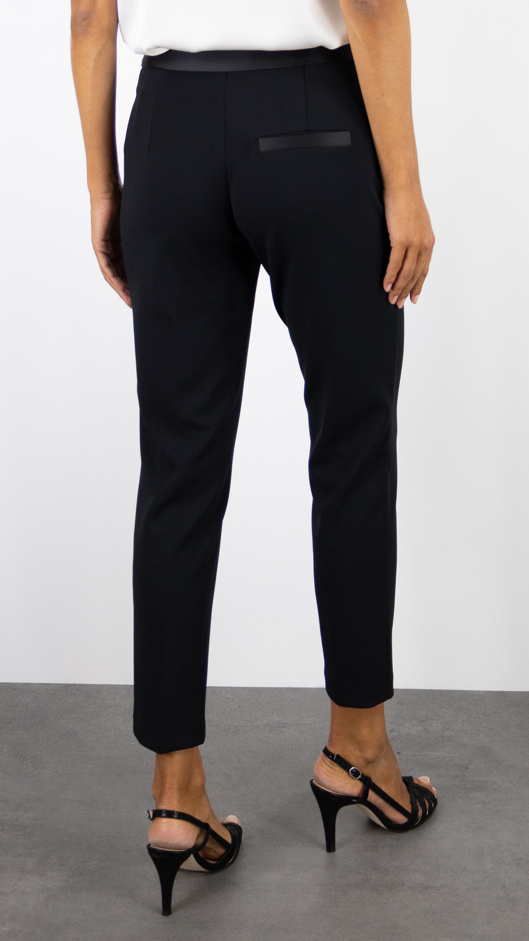 PANTALON SLIM SATINEE IMPERIAL PVN2IAW NOIR