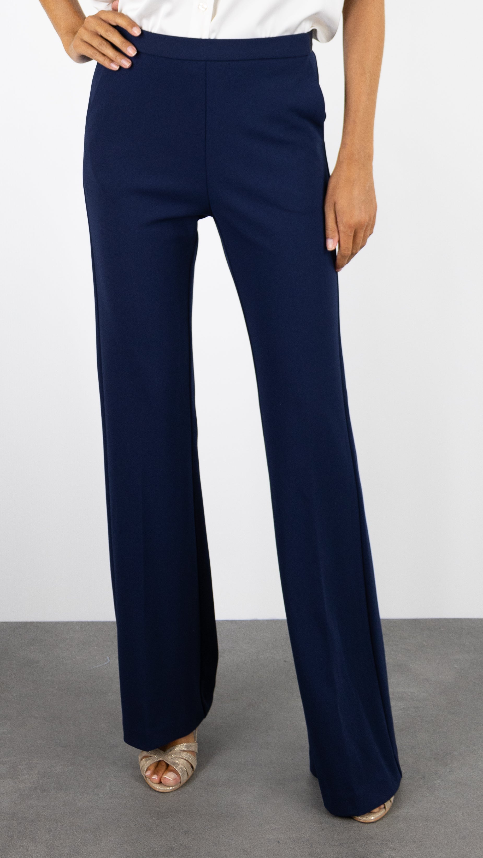 PANTALON FLARE IMPERIAL P3E9IAW#COLOR_1650/NAVY