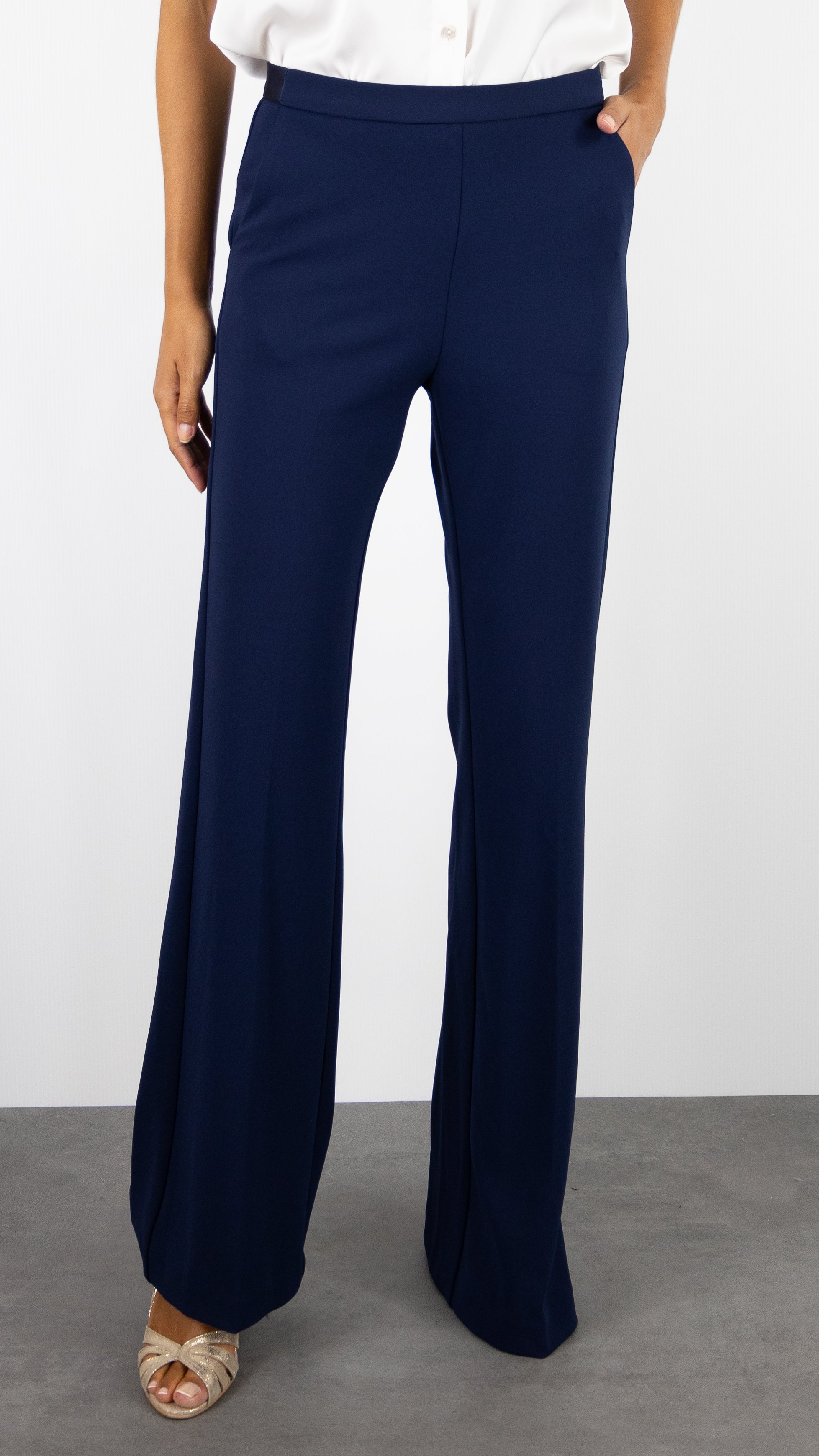 PANTALON FLARE IMPERIAL P3E9IAW#COLOR_1650/NAVY