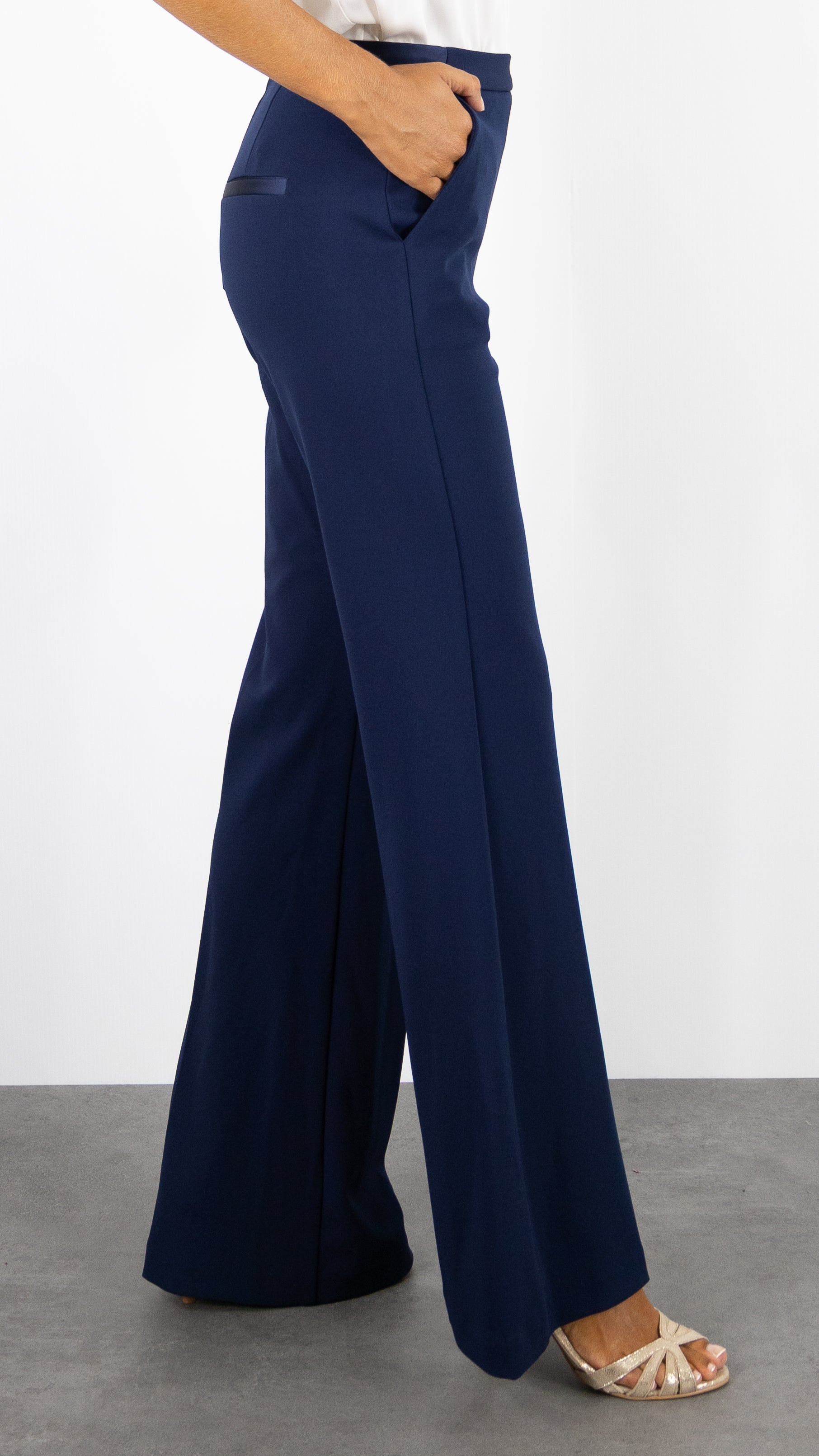 PANTALON FLARE IMPERIAL P3E9IAW#COLOR_1650/NAVY