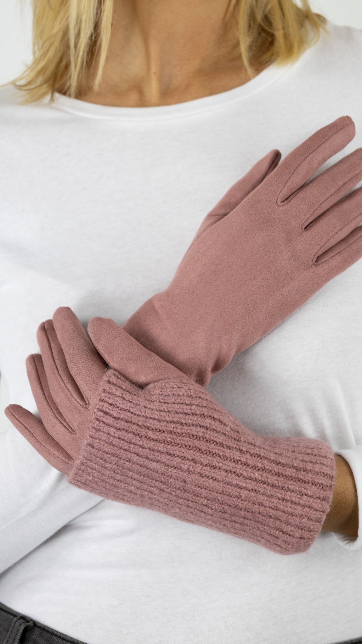 GANTS MITAINES 2 EN 1 VOUS 65483#COLOR_0400/ROSE CLAIR