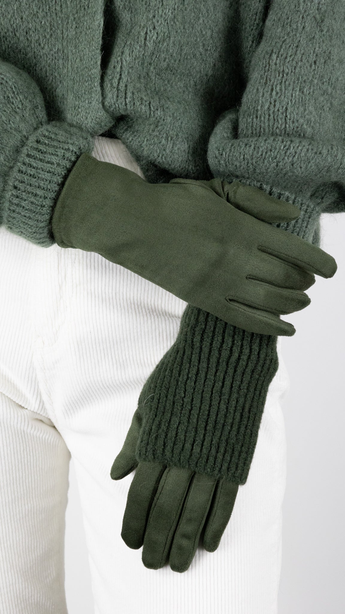 GANTS MITAINES 2 EN 1 VOUS 65483#COLOR_0850/VERT FONCE