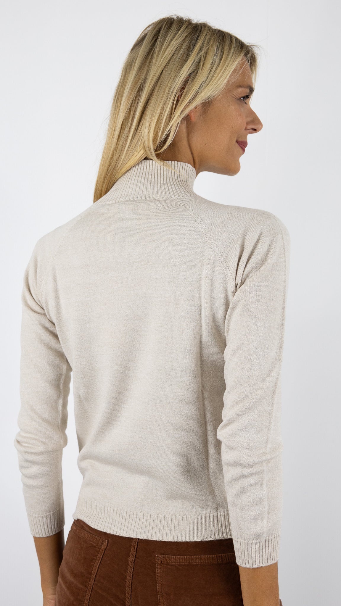 PULL COL MONTANT ESCORPION 24W120102#COLOR_006/BEIGE