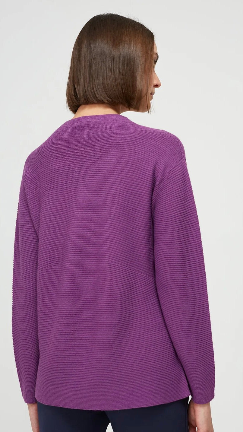 PULL COL MONTANT EN LAINE ESCORPTION 24W125119#COLOR_440/VIOLET