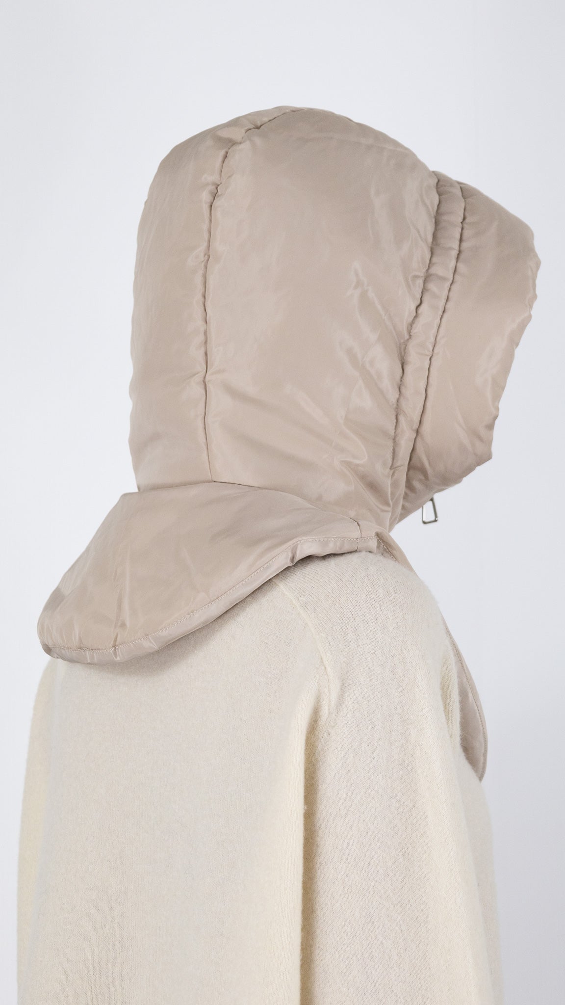 CAPUCHE AVEC LIENS DEPERLANT VIMODA 1781#COLOR_BEIGE