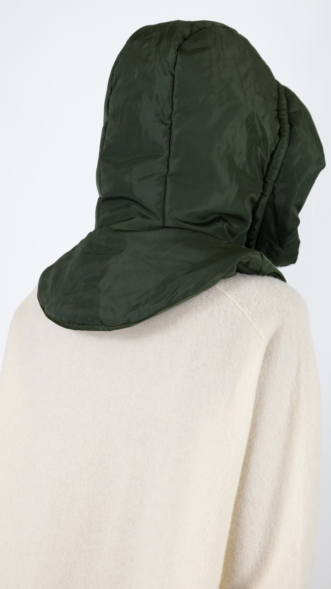 CAPUCHE AVEC LIENS DEPERLANT VIMODA 1781#COLOR_KAKI