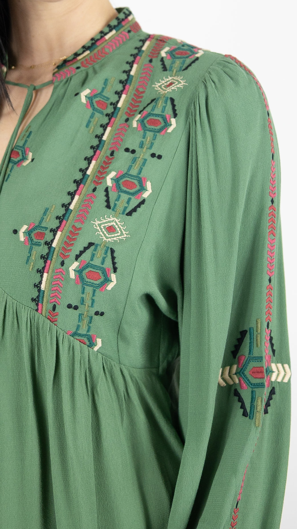 BLOUSE AMPLE BRODEE BA&SH TILT#COLOR_VERT
