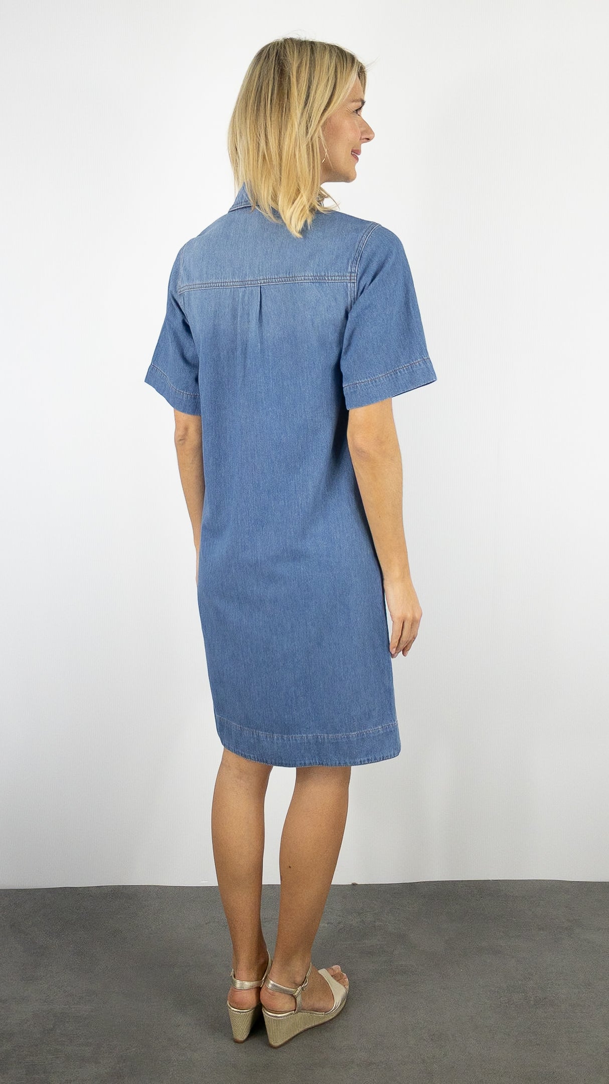 ROBE MI-LONGUE EN JEANS GERARD DAREL RANI