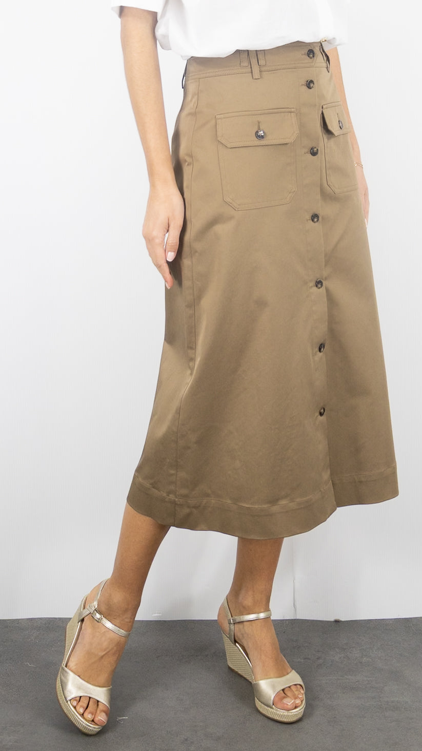 JUPE SAHARIENNE CAMEL FEMME GERARD DAREL JASMINA