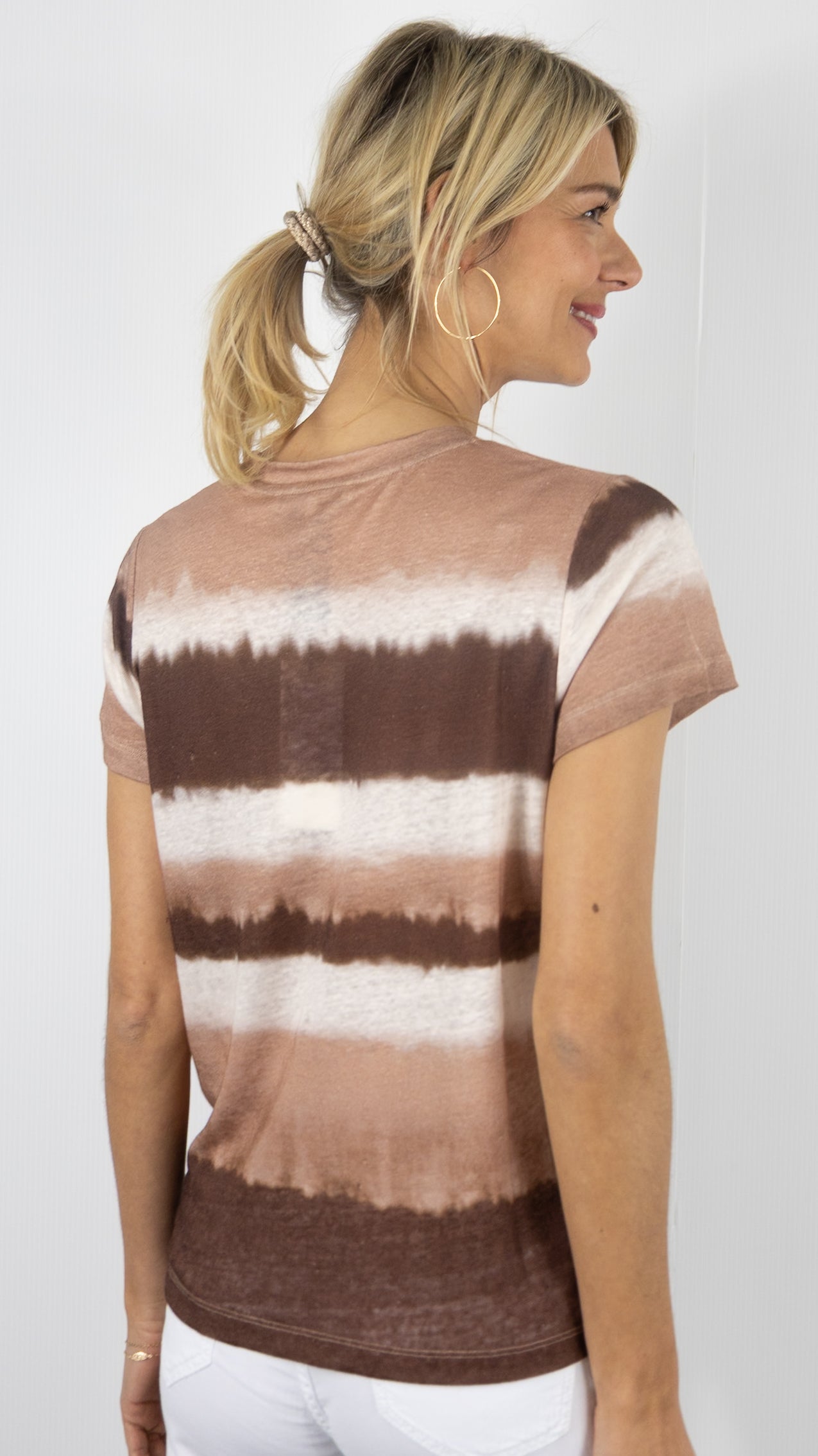 Tee - shirt tie and die Gerard Darel #COLOR_19/choco