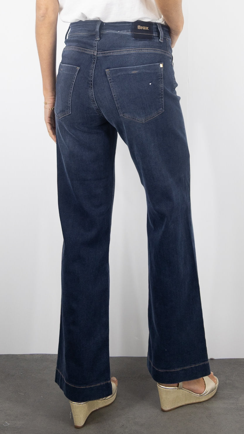 JEANS BOOOTCUT POUR FEMME BRAX 70-7150 MAINE#COLOR_23/USED DARK BLUE