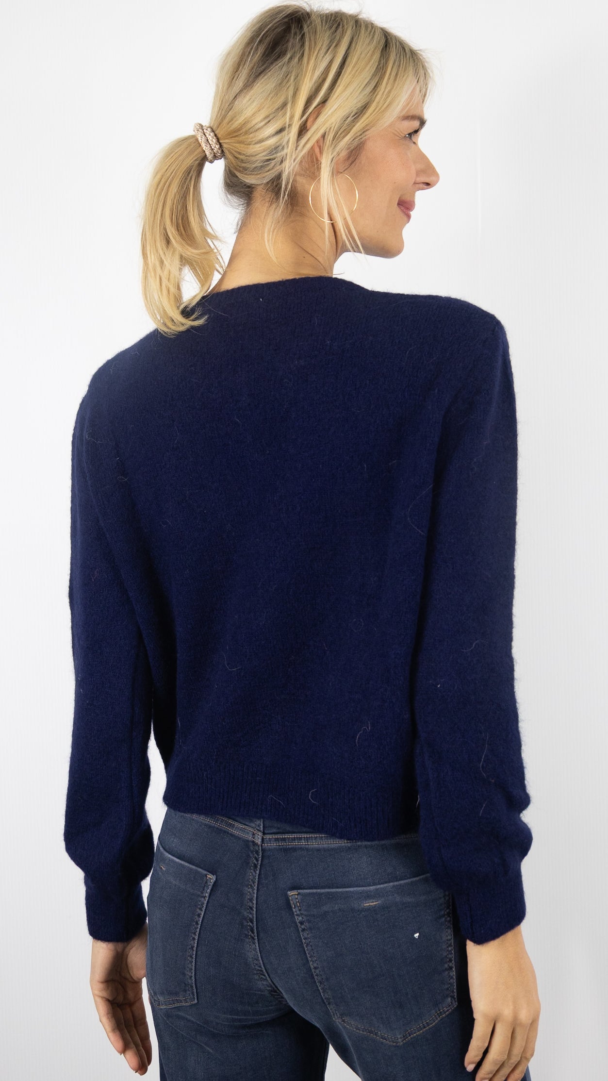GILET EN ALPAGA ROUGE YCOO 8436#COLOR_MARINE