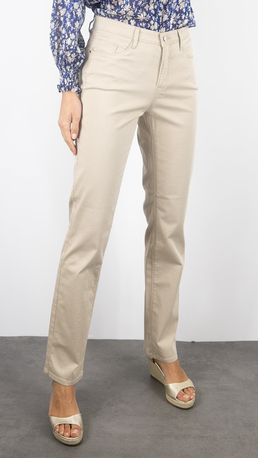 JEANS SLIM SATINE BRAX 09-1452 MARY BRILLANT#color_56/ALMOND BEIGE