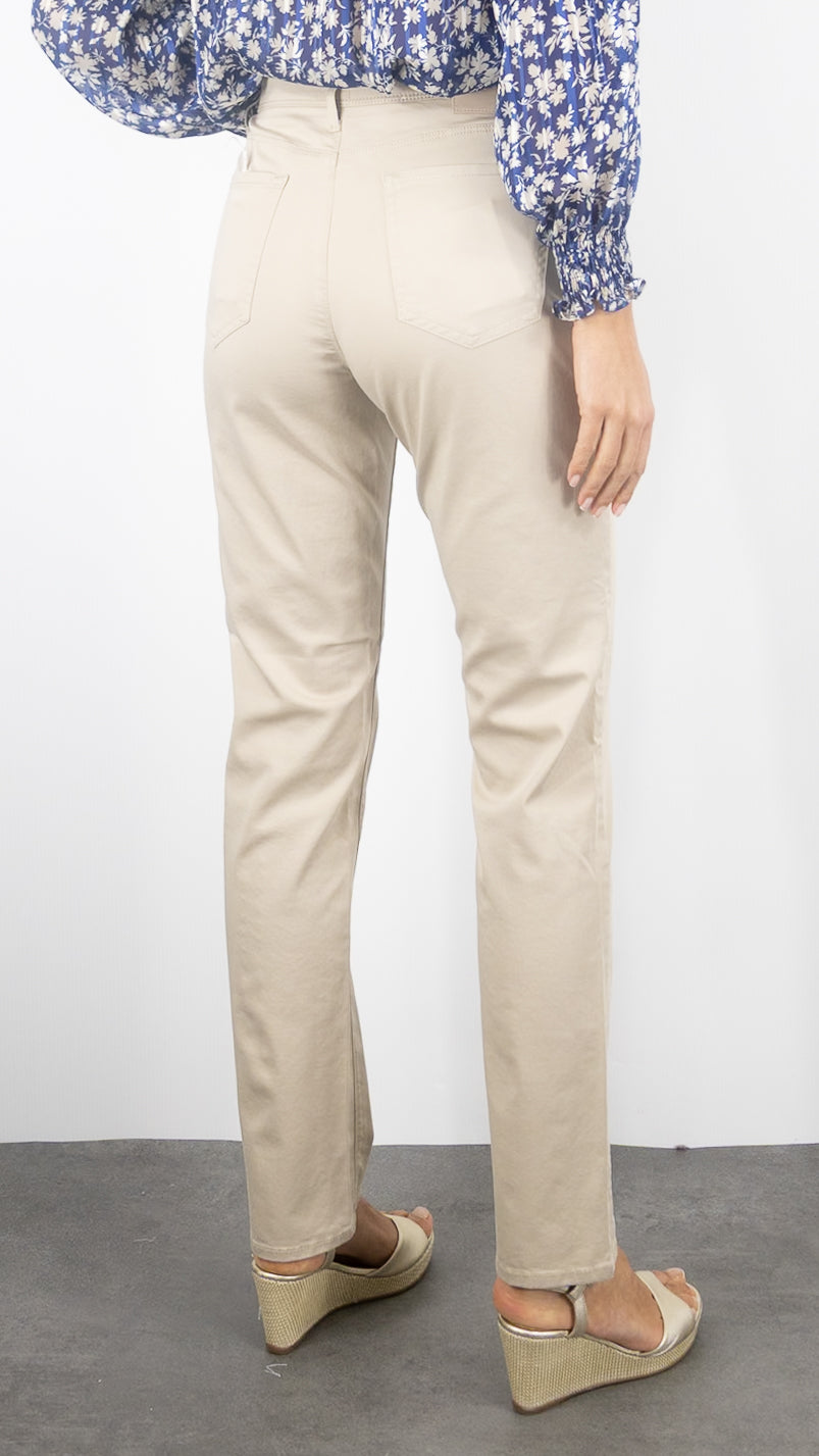JEANS SLIM SATINE BRAX 09-1452 MARY BRILLANT#color_56/ALMOND BEIGE