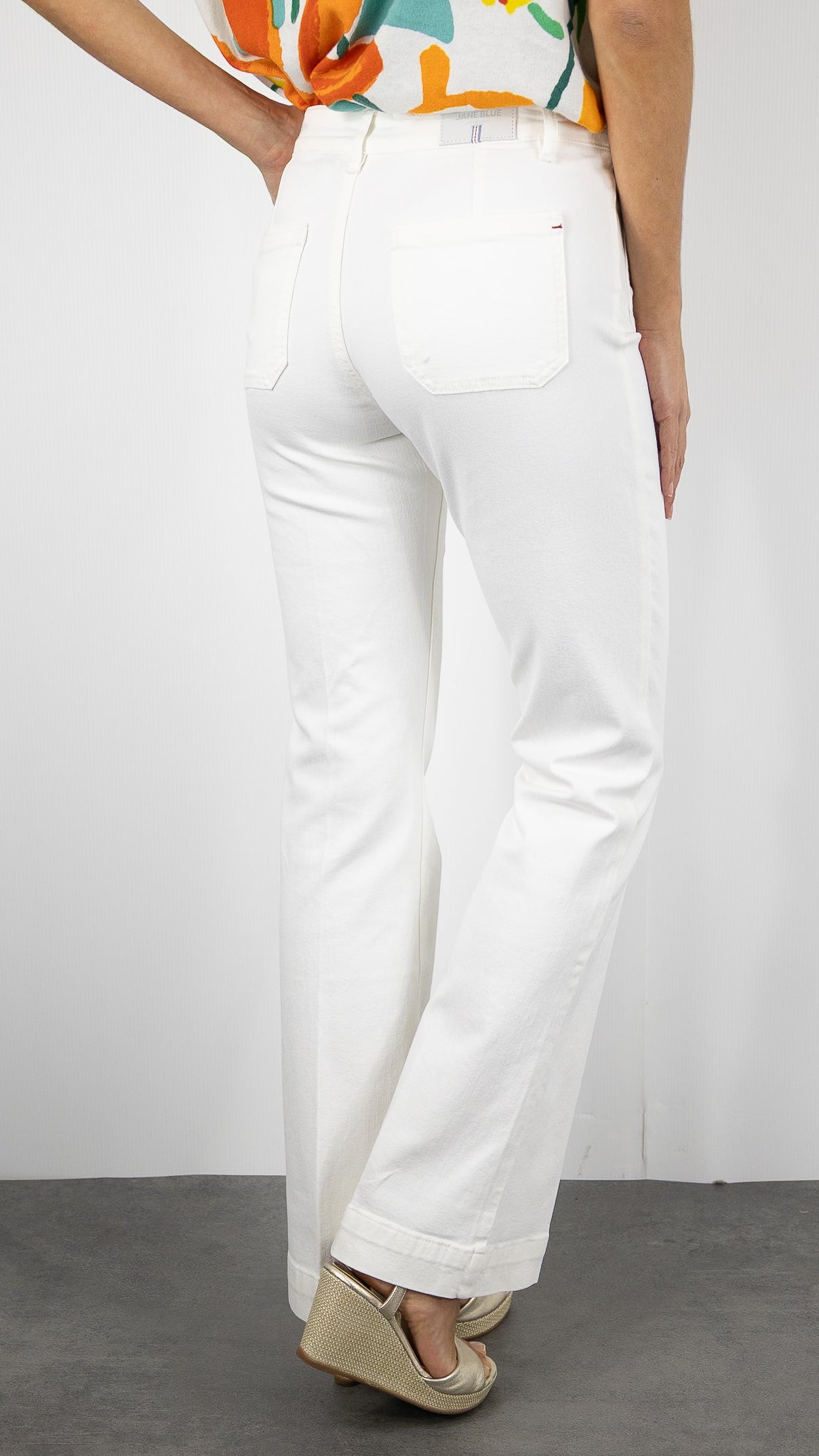 JEANS JANE BLUE BASTILLE DRILL STRETCH