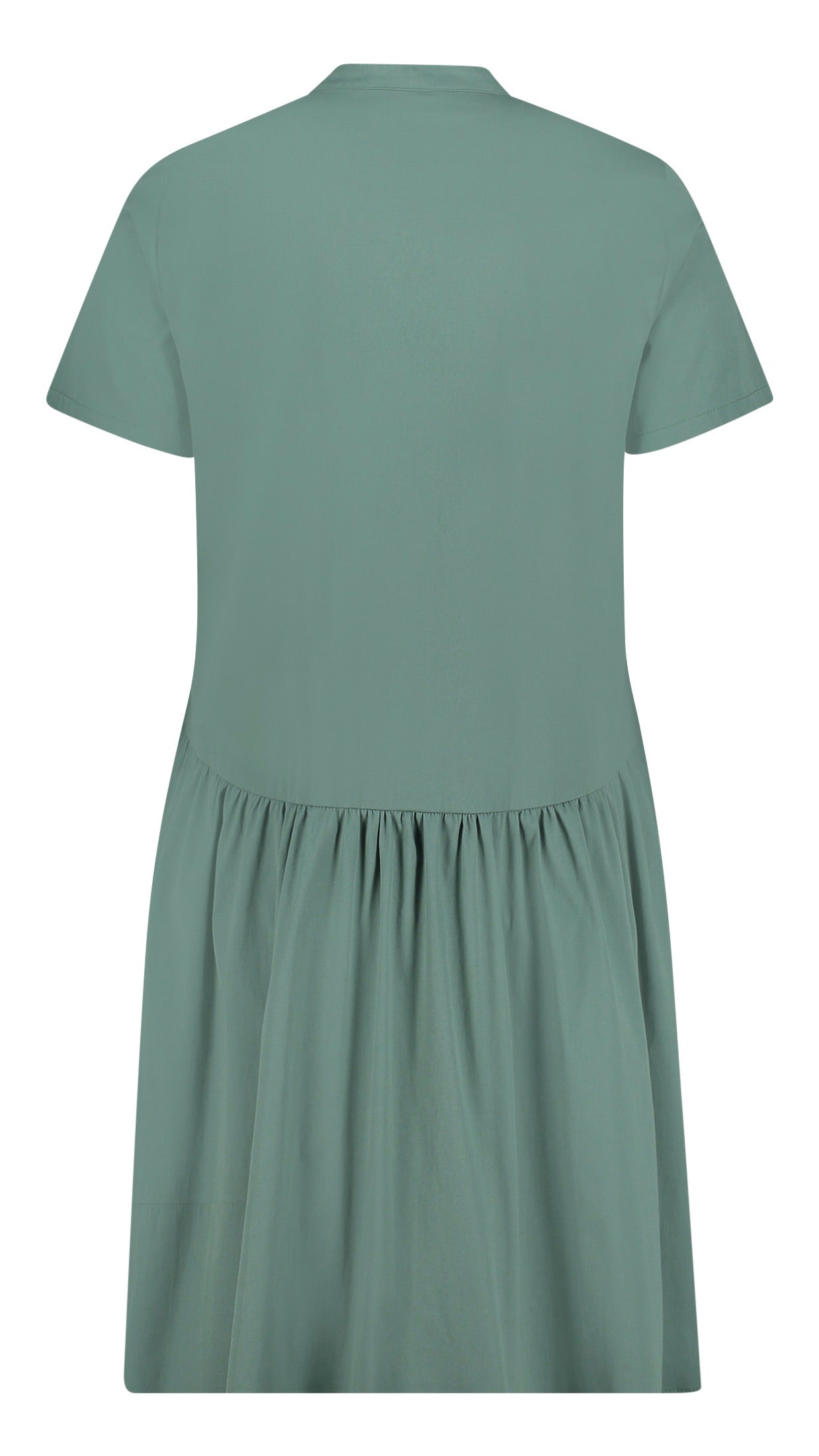 ROBE EVASEE EN COTON ROBE LEGERE 0409/4845#COLOR_5592/BRIGHT VERT