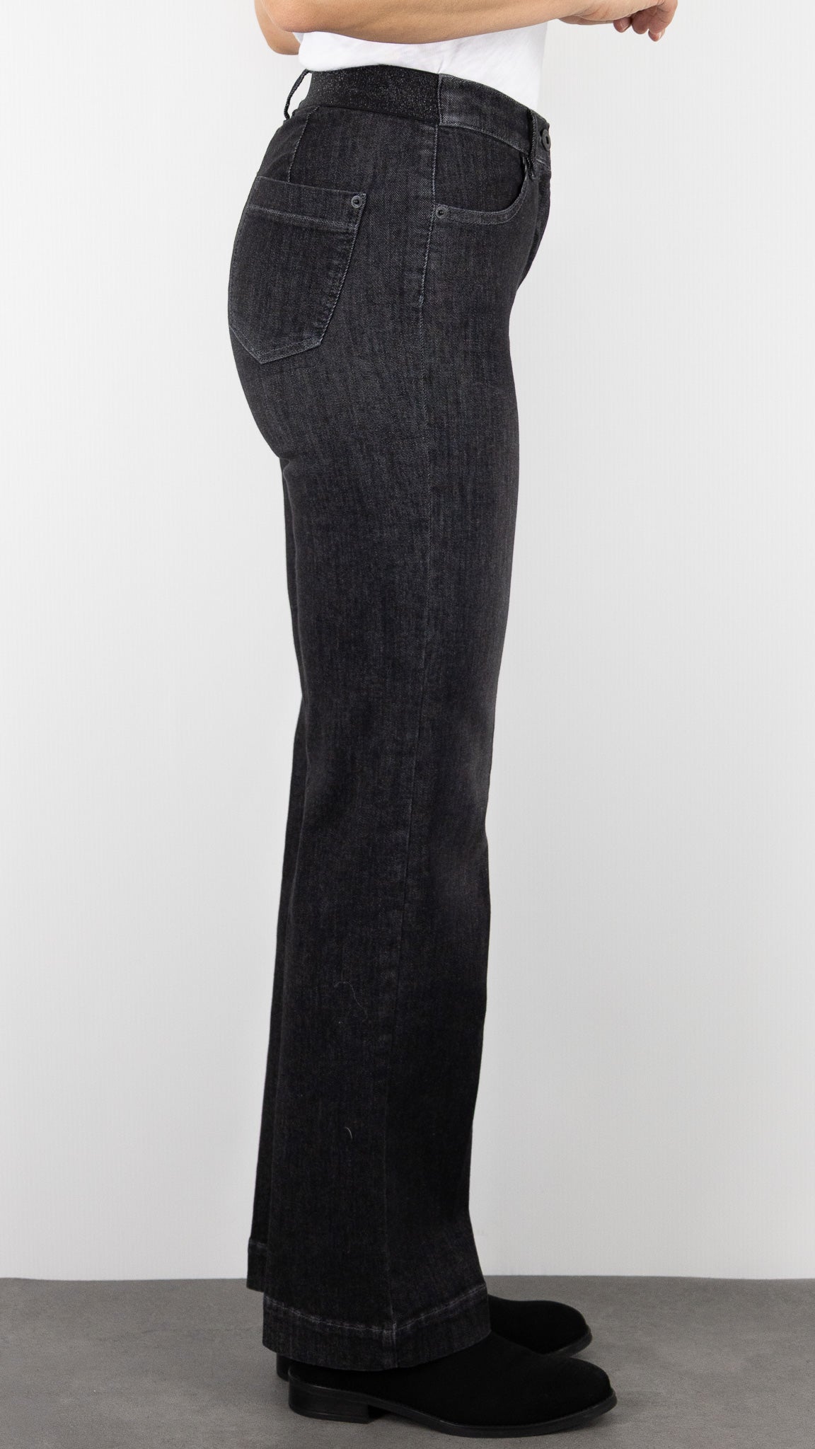 JEANS BOOTCUT FEMME TONI JENNY WIDE 12-39 1213-56#COLOR_872/ANTHRACITE