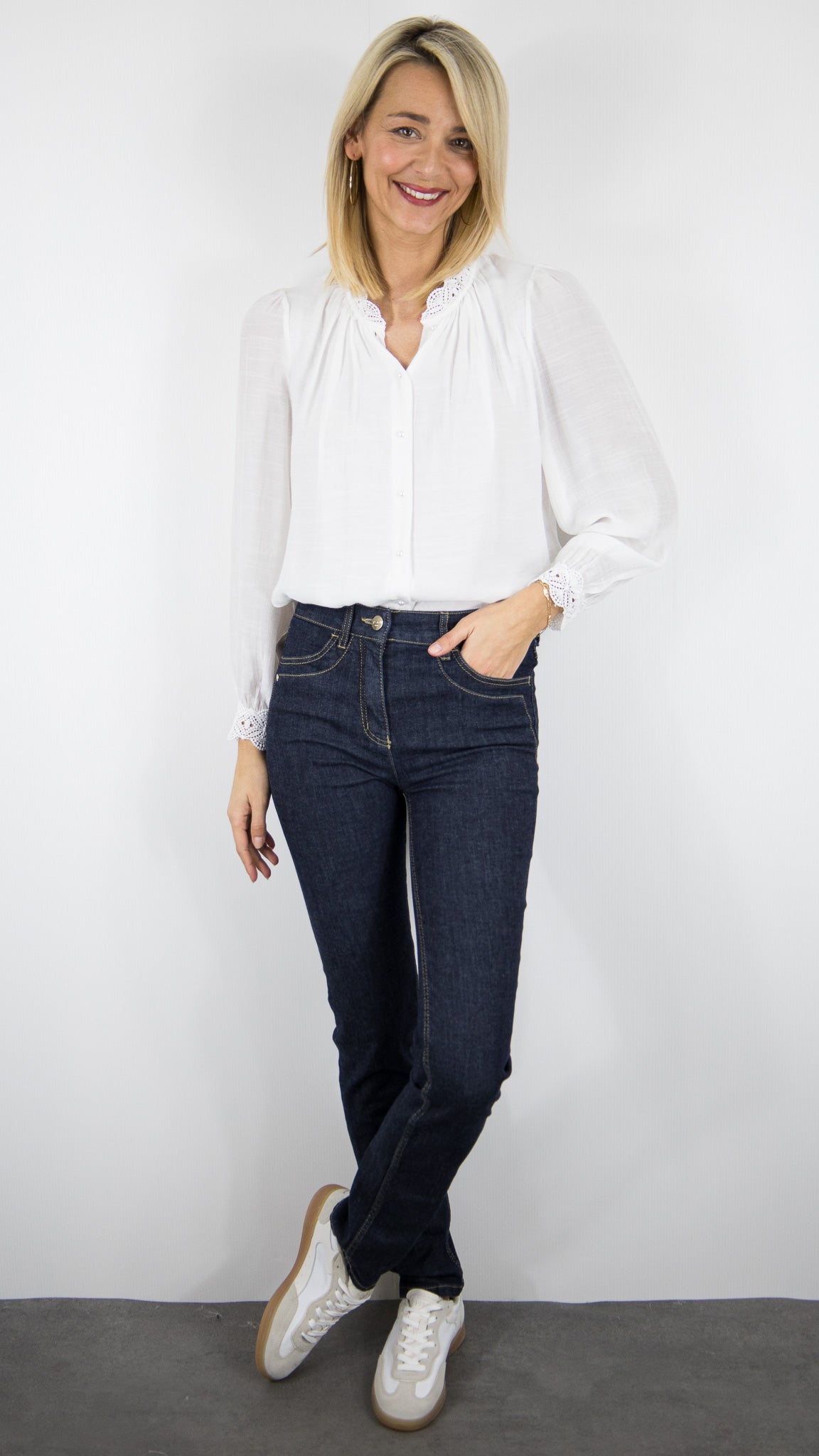 JEANS SLIM BE LOVED TONI 12-59/1226-42 BRUT