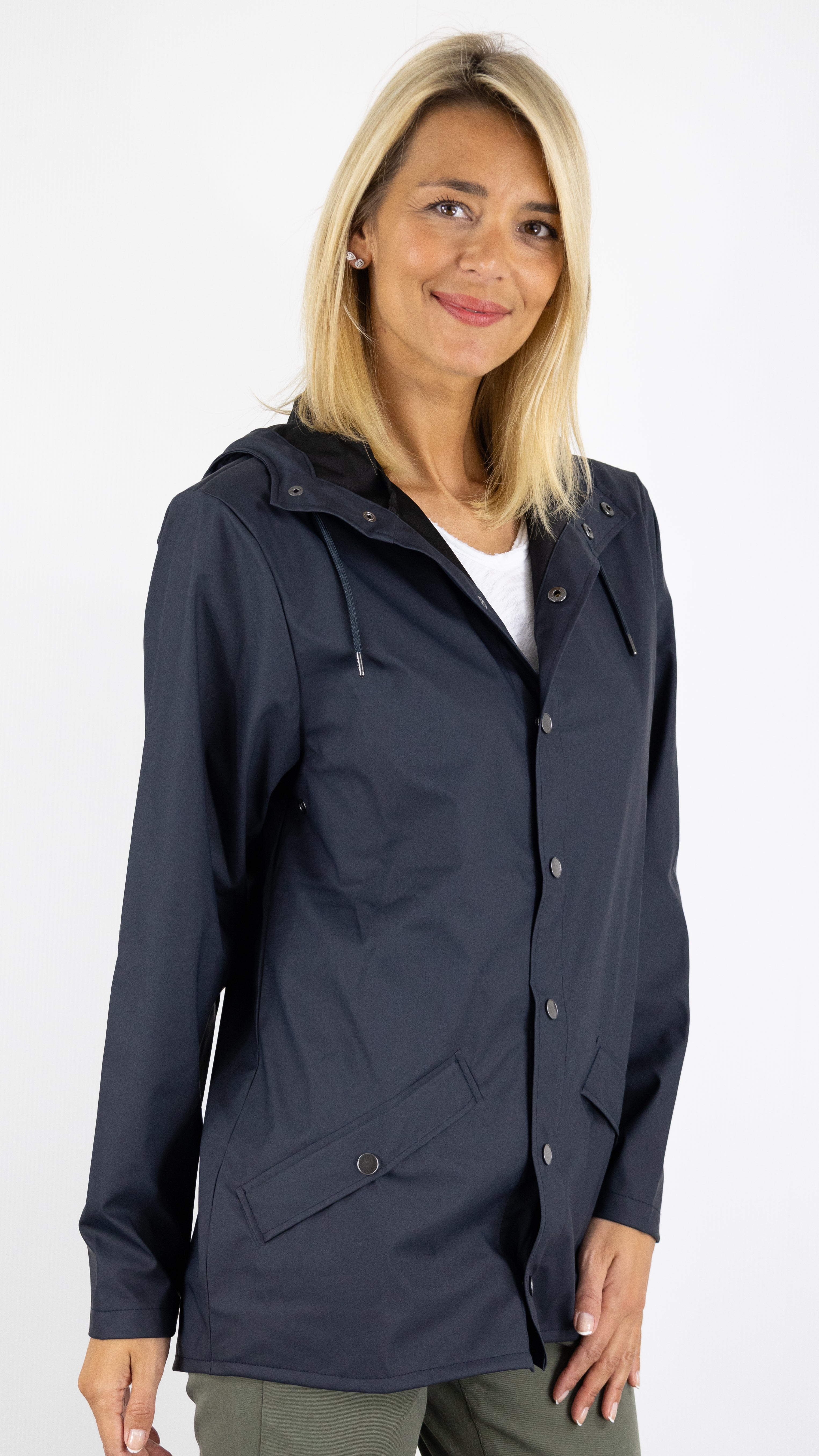 PARKA MI LONGUE RAINS PRESSIONS 12010 JACKET W3#COLOR_NAVY/MARINE