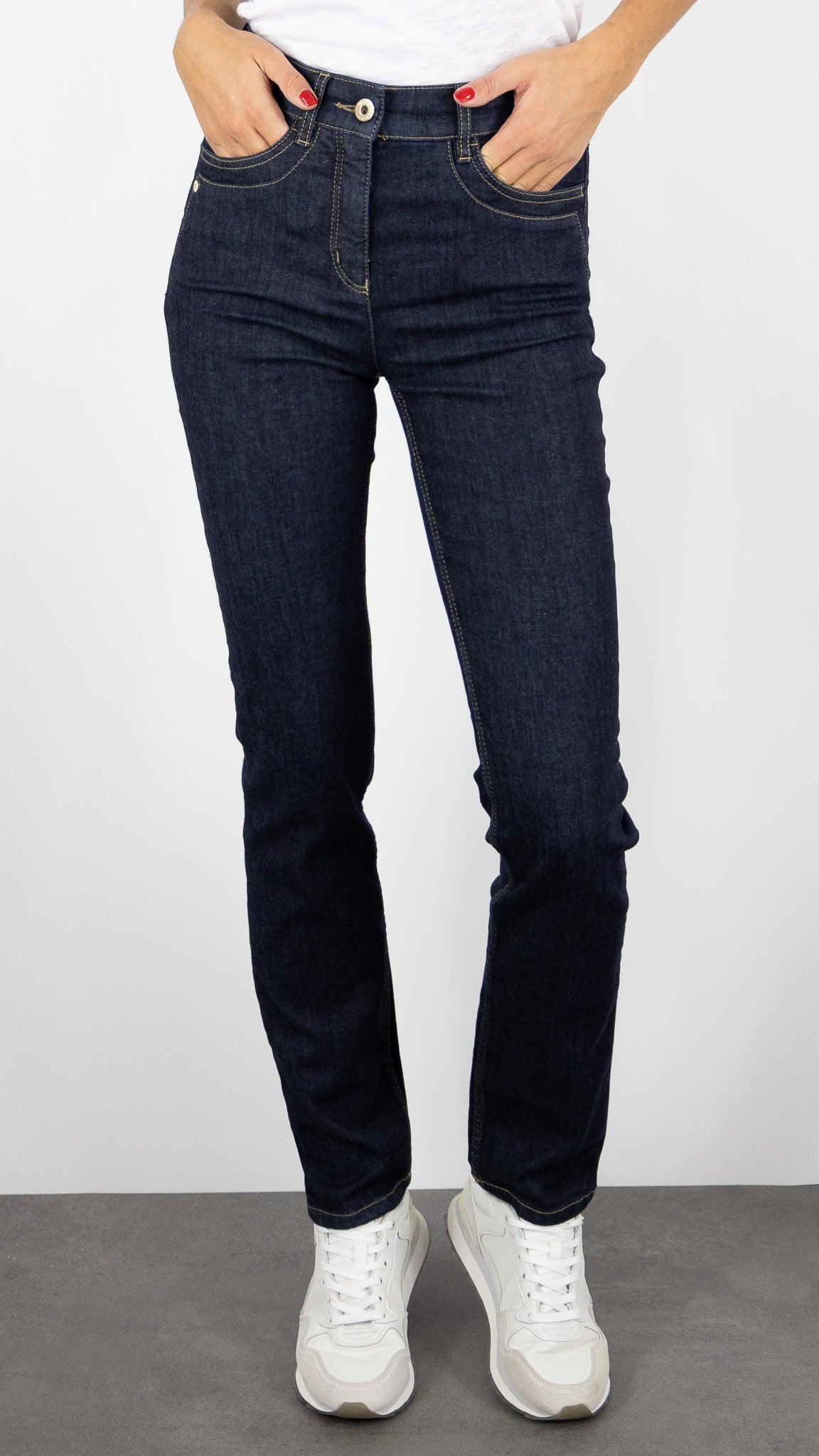 JEANS BE LOVED TONI 1226/042/12059#COLOR_591/BLUE RINSE BRUT