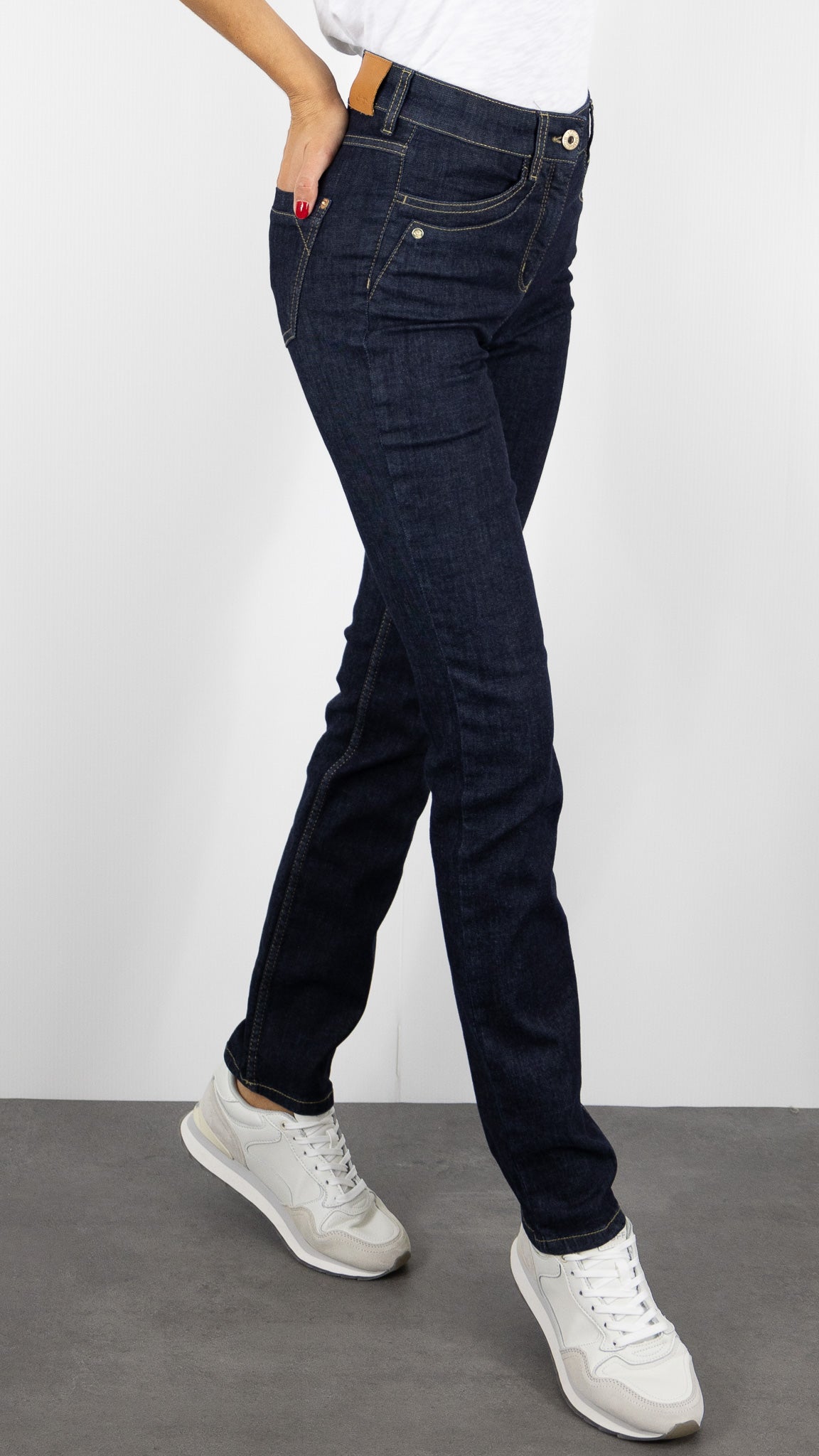 JEANS BE LOVED TONI 1226/042/12059#COLOR_591/BLUE RINSE BRUT