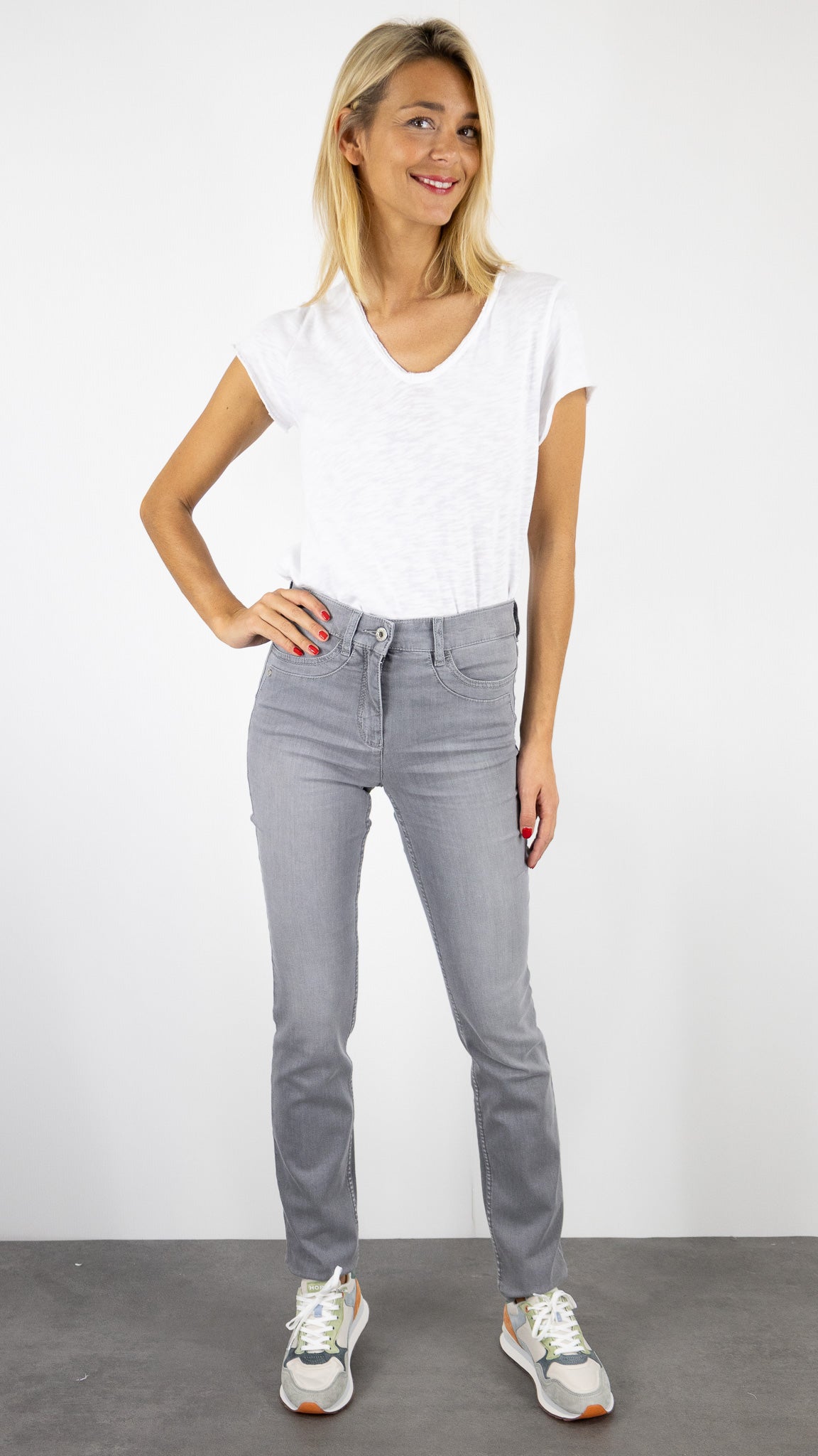 JEANS BE LOVED TONI 1226/042/12059#COLOR_842/LIGHT GREY GRIS