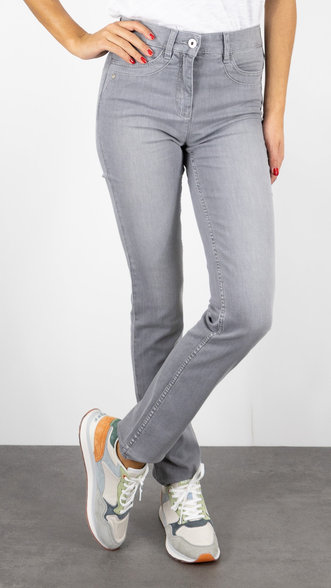 JEANS BE LOVED TONI 1226/042/12059#COLOR_842/LIGHT GREY GRIS