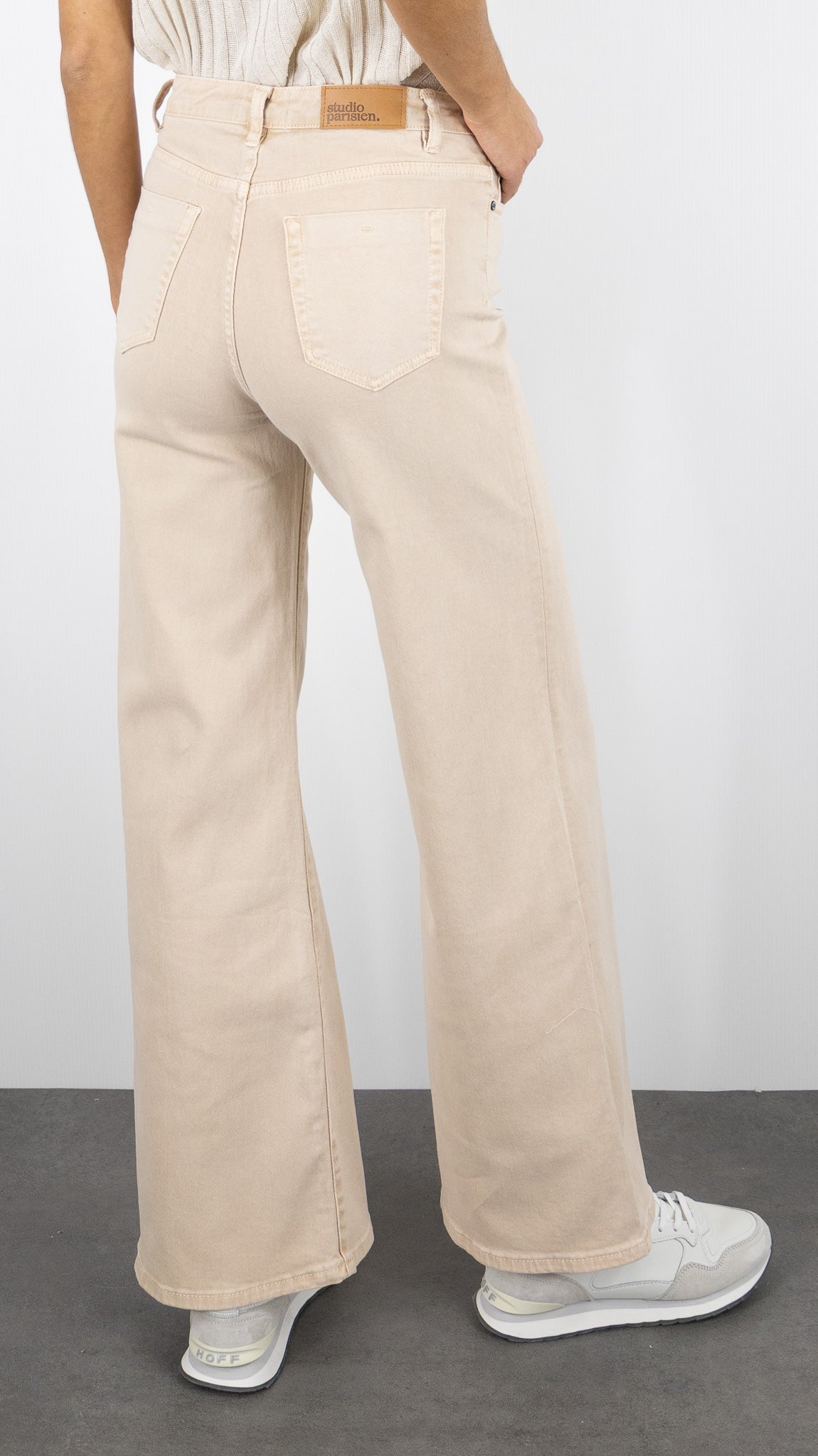 JEANS LARGE BEIGE STUDIO PARISIEN 1335 