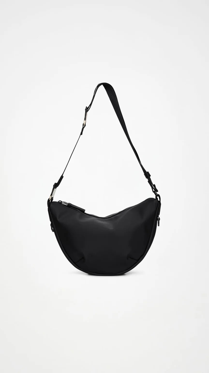 SAC BANANE BANDOULIERE RAINS 14670 VALERA SHOULDER BAG#COLOR_001/NOIR