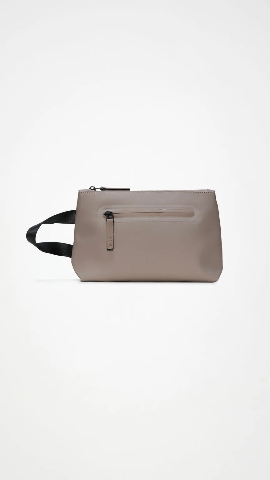TROUSSE DE COSMETIQUES  RAINS 16250 COSMETIC BAG ZIP#COLOR_173/CINDER TAUPE