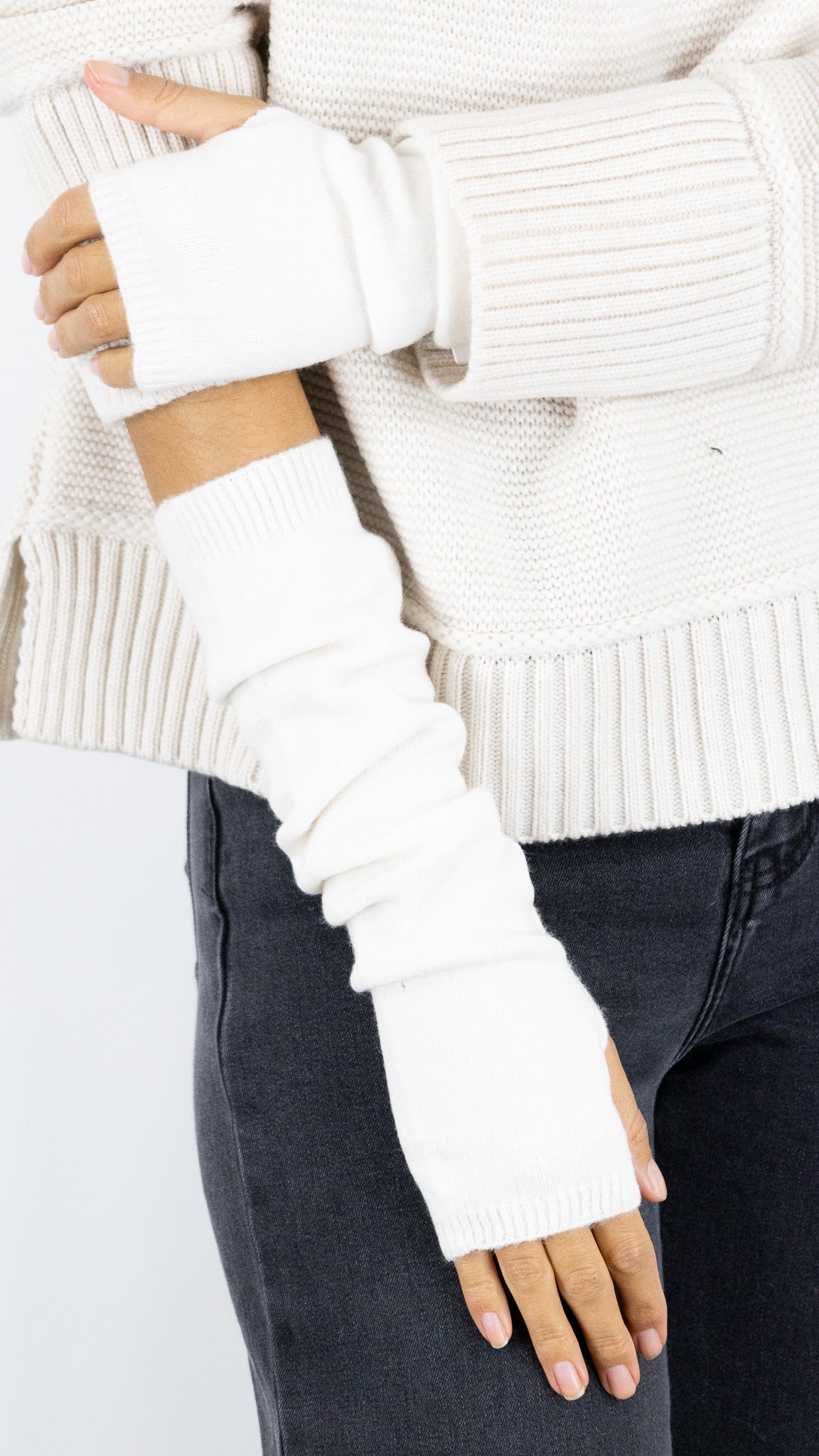 MITAINES LONGUES 21003 MAX ET ENJOY#color_BLANC