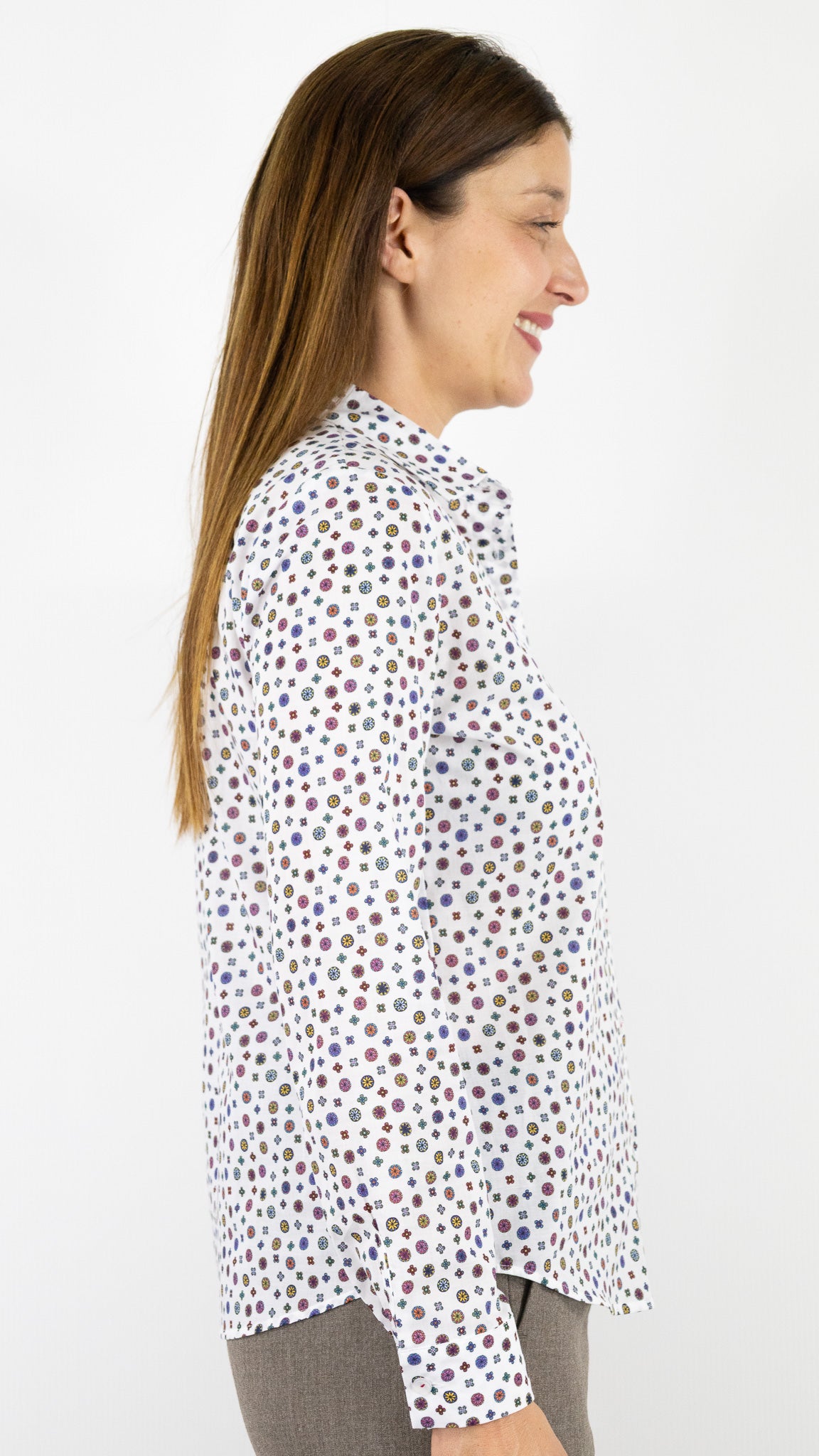 CHEMISE IMPRIMEE EN COTON POUR FEMME SOMMERMANN MINNIE 2815/12