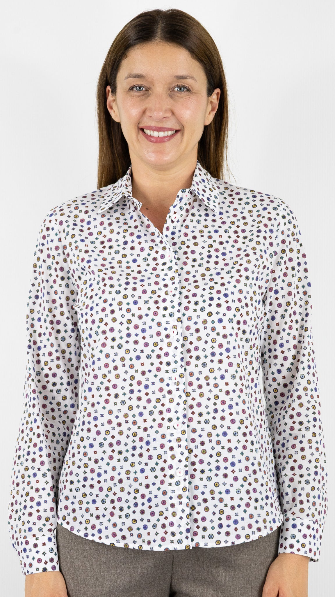 CHEMISE IMPRIMEE EN COTON POUR FEMME SOMMERMANN MINNIE 2815/12