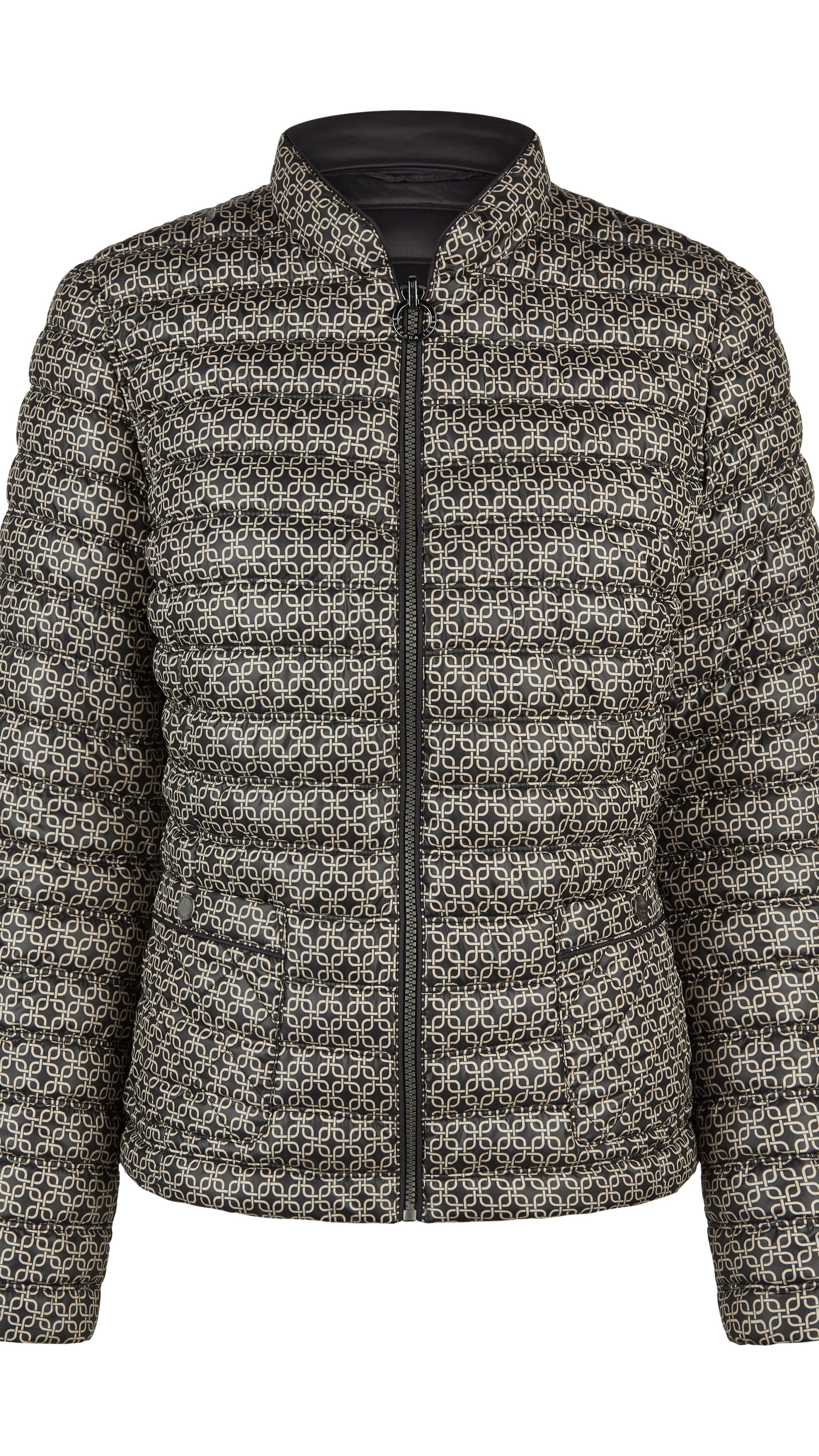 VESTE REVERSIBLE BEIGE ET NOIR FEMME  LEBEK 3117 0052 