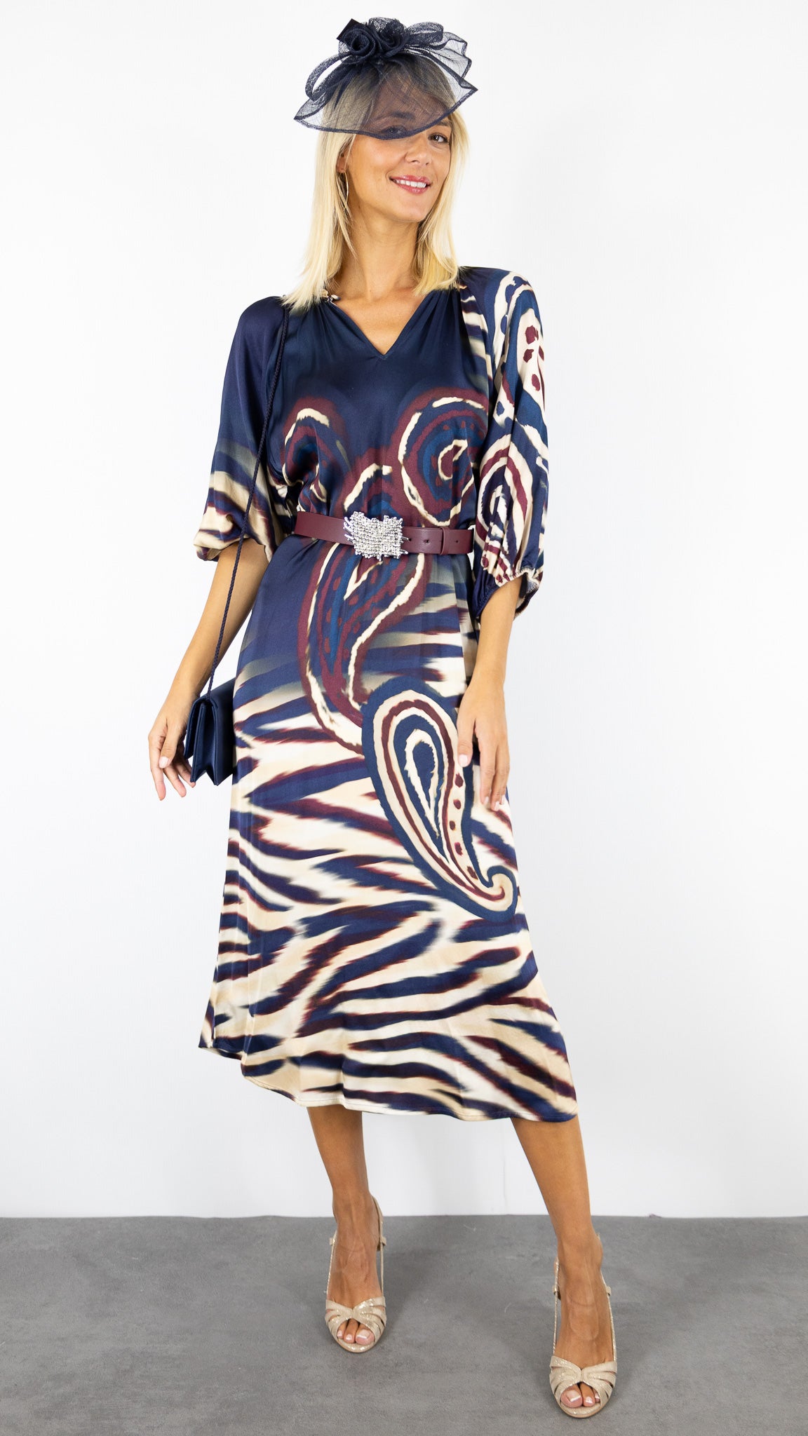 ROBE LONGUE IMPRIMEE FEMME CAROLINE BISS 4133