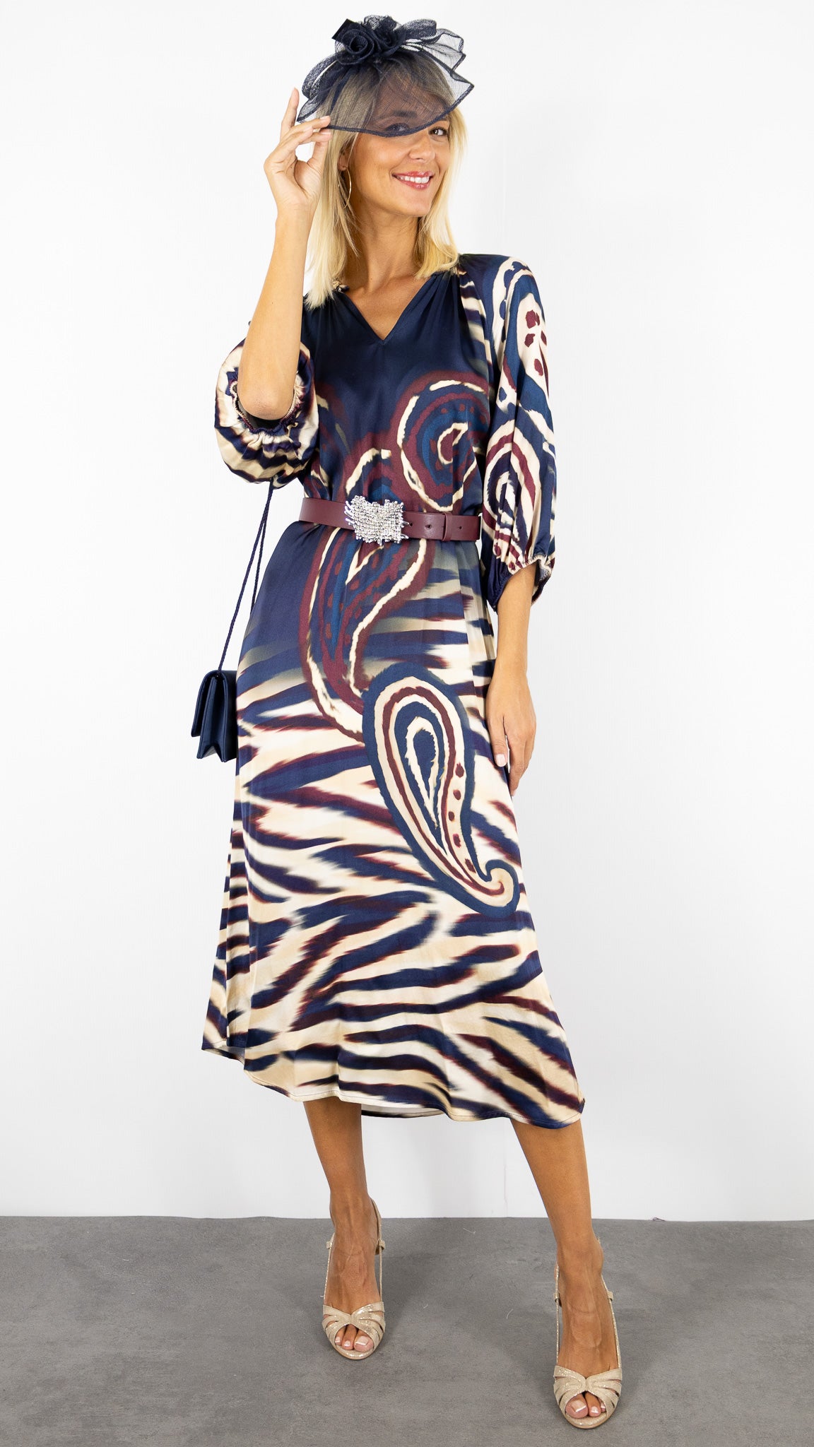 ROBE LONGUE IMPRIMEE FEMME CAROLINE BISS 4133