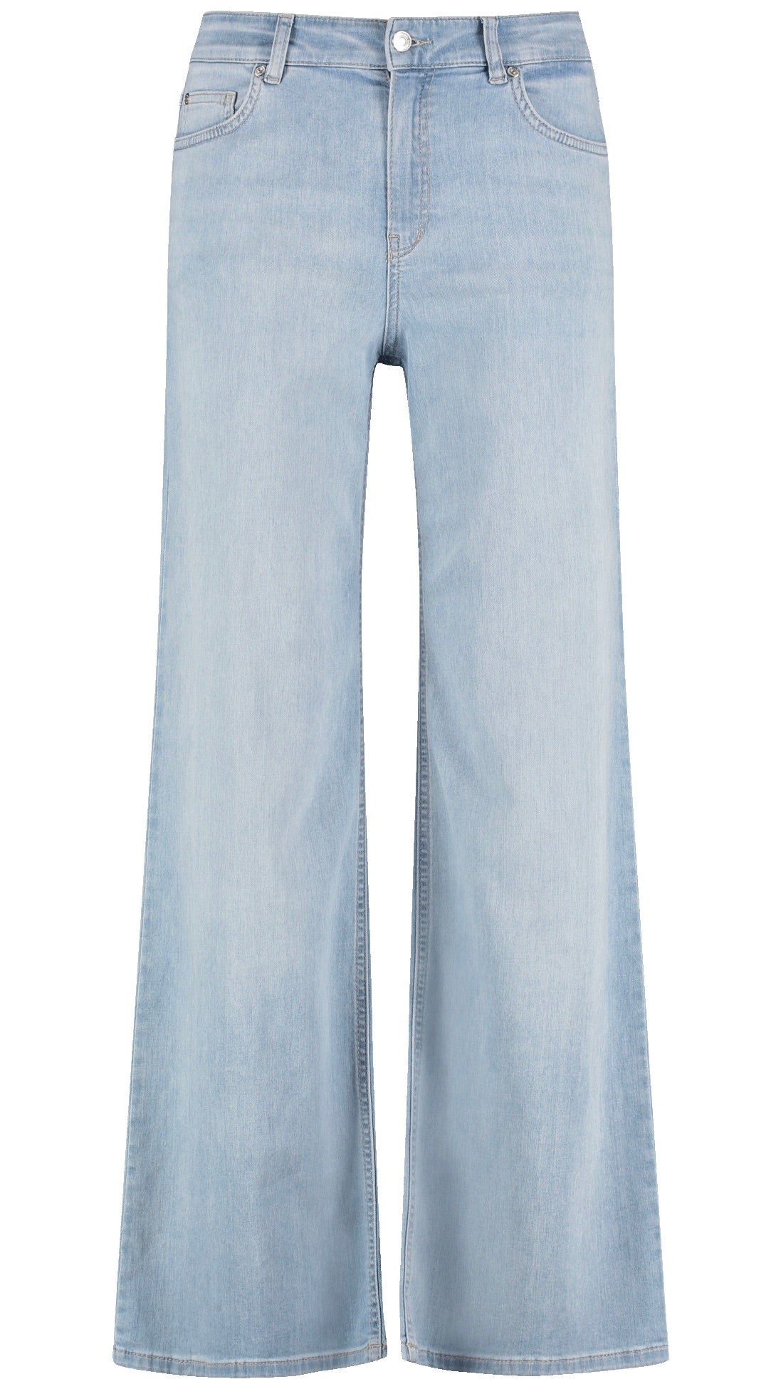 JEANS LARGE EN COTON BLEU CLAIR GERRY WEBER 520028/31636