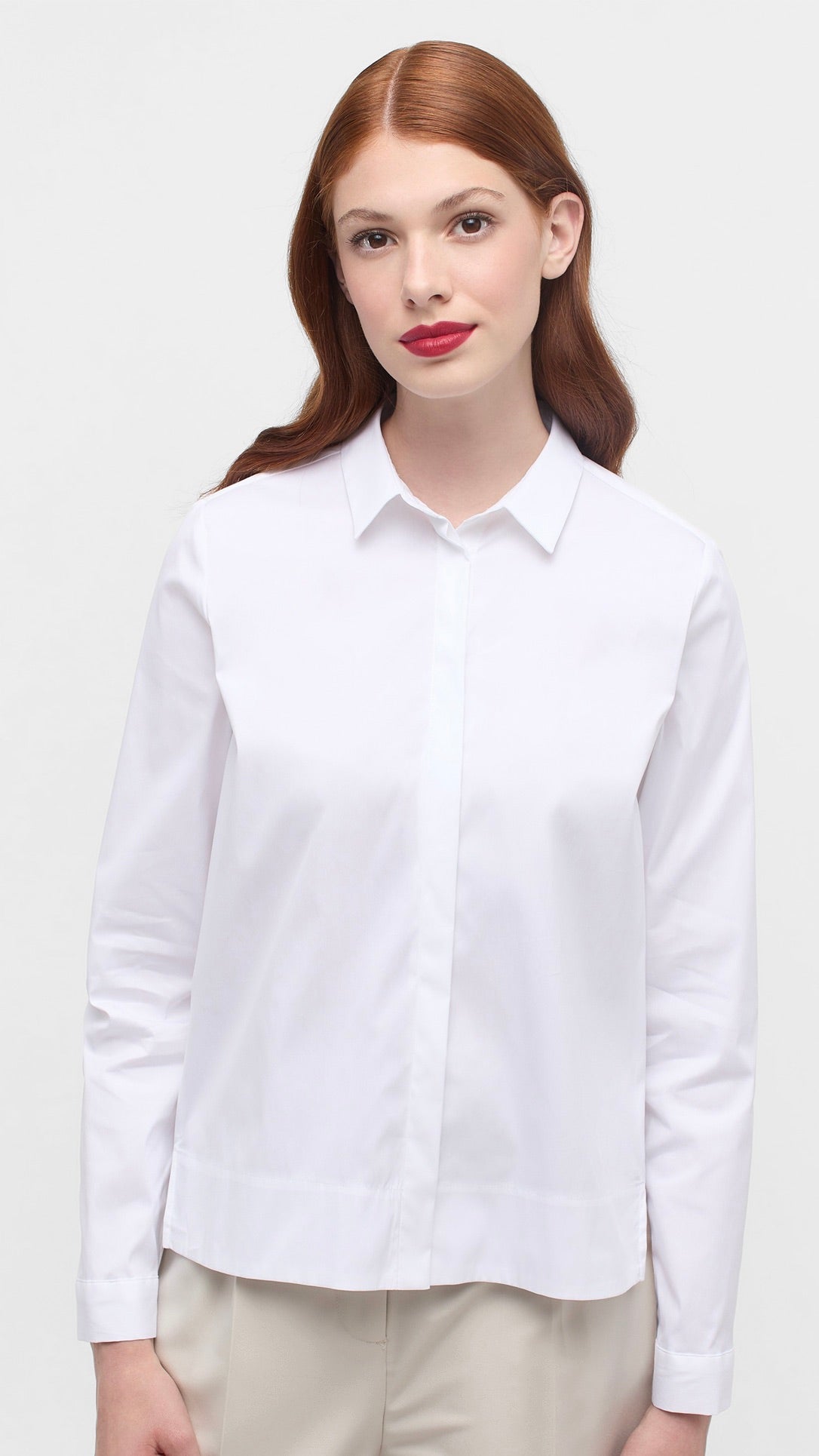 CHEMISE EN COTON POUR FEMME 2 HAUTEURS ETERNA 5212 DS19