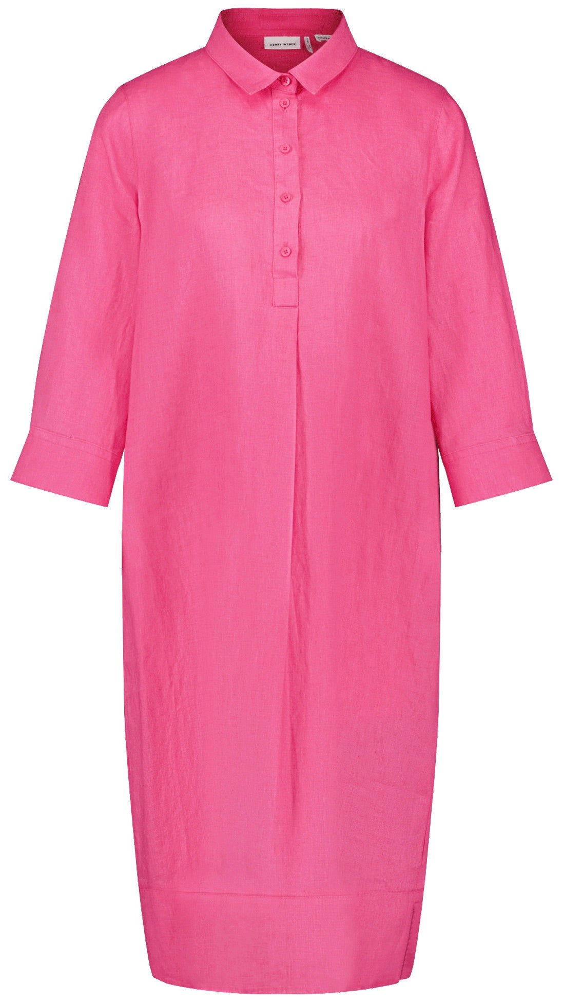 ROBE CHEMISE EN LIN ROSE BONBON GERRY WEBER 580037/31235