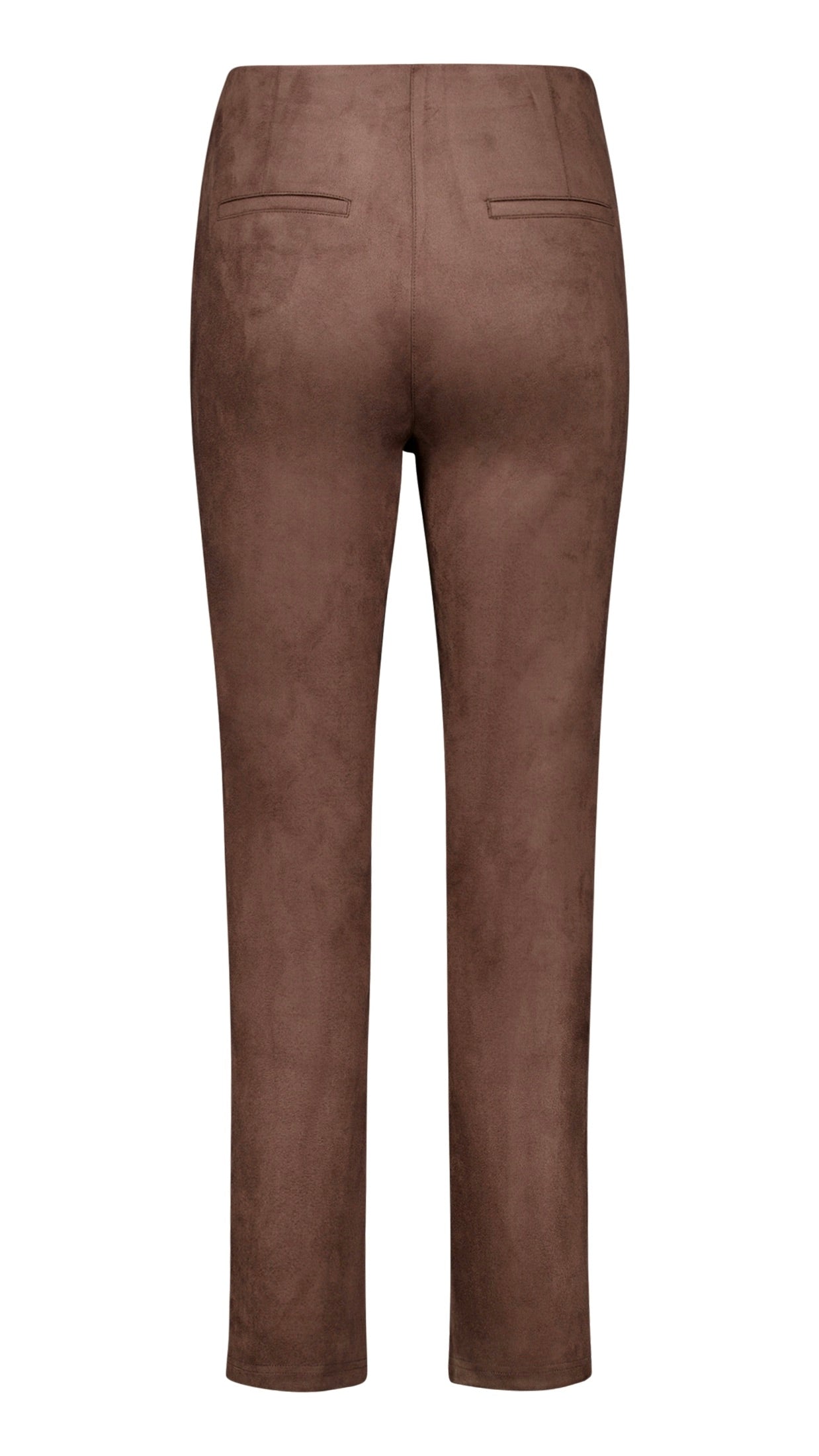 PANTALON SLIM EN SUEDINE CHOCOLAT BETTY BARCLAY 6083/1178 