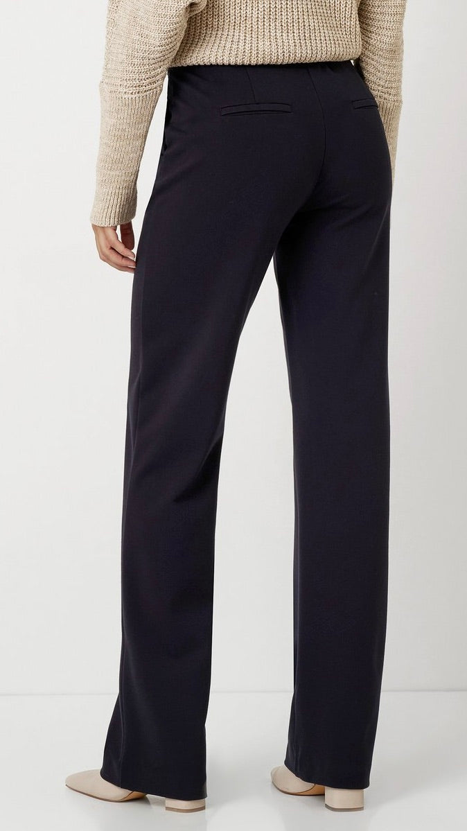 PANTALON FLARE EN JERSEY TONI 61-02 1213-61 JENNY WIDE#COLOR_591/DARK BLUE