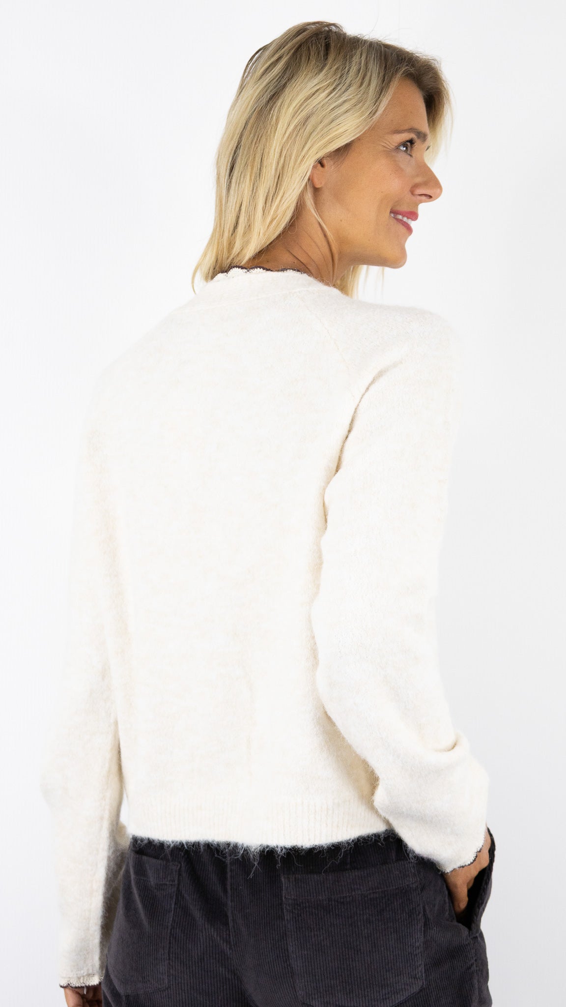 GILET GANSE POUR FEMME BEIGE VOUS 65134 