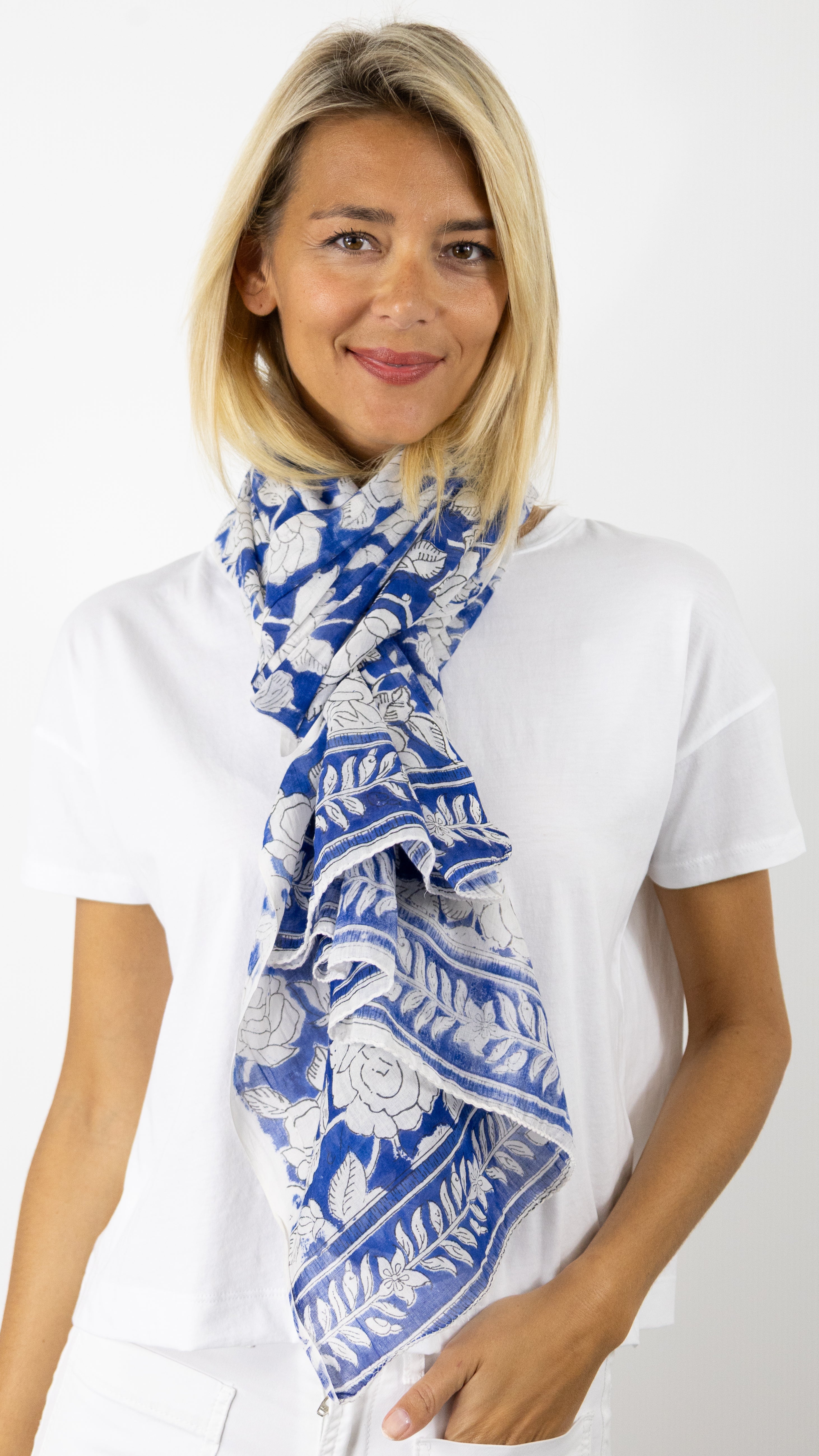 ETOLE BLOCK PRINT 100% COTON ATOLL 67123#COLOR_0500/BLEU CLAIR