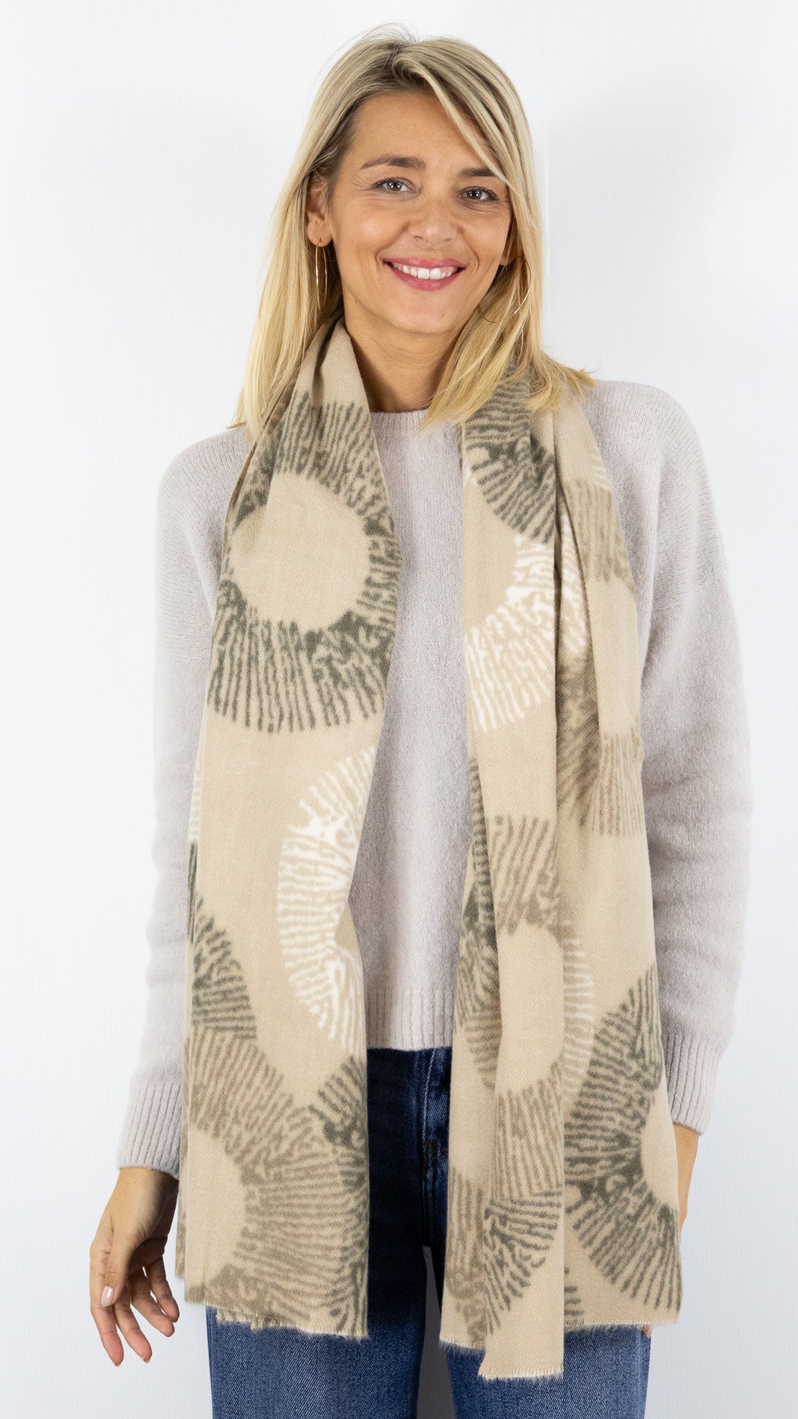 ETOLE IMPRIME FEMME 67606 VOUS#color_0700/MARRON CLAIR